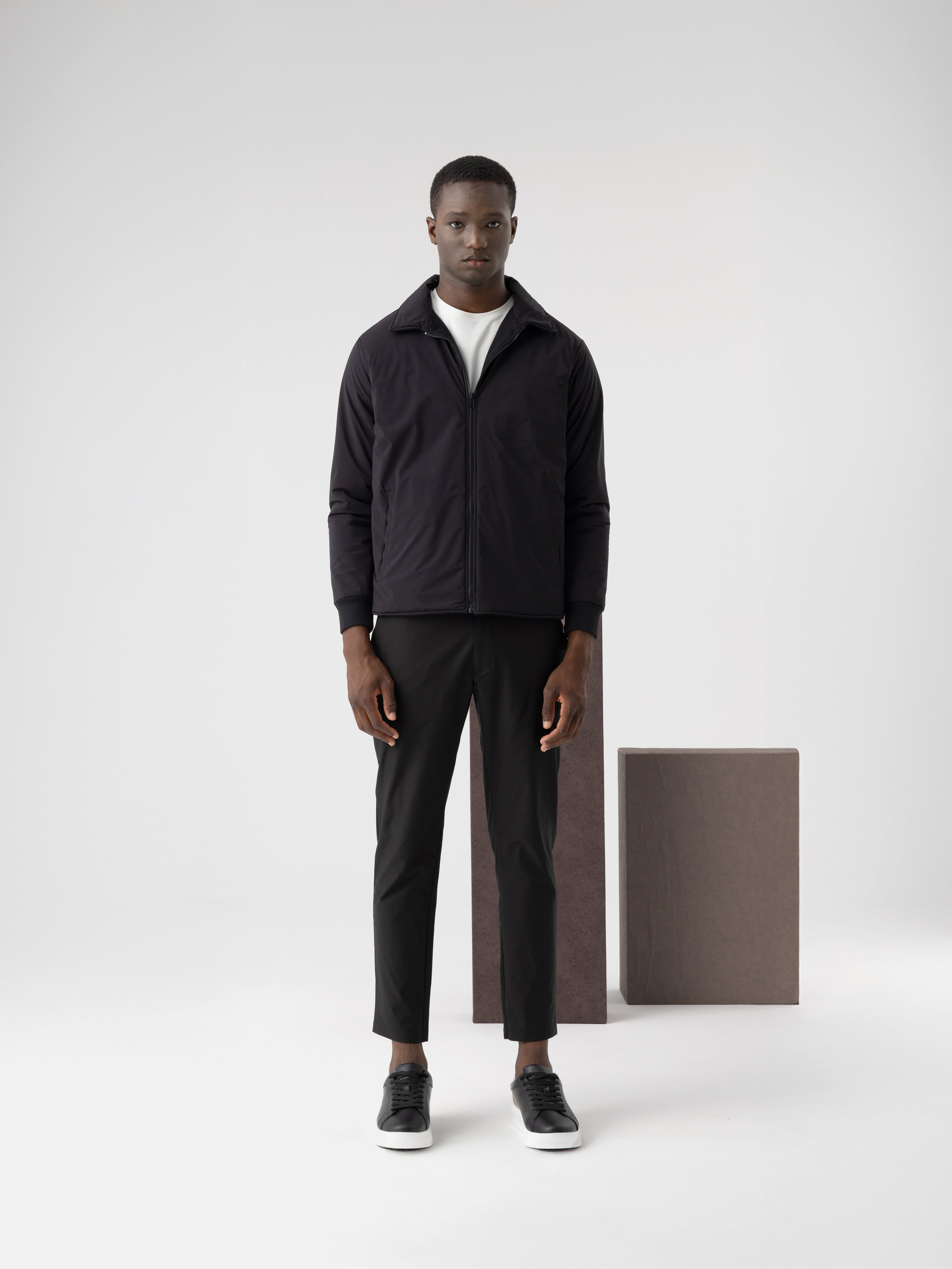 ISAORA Reversible Jacket - Men's 2-in-1 Alpaca Jacket | Water