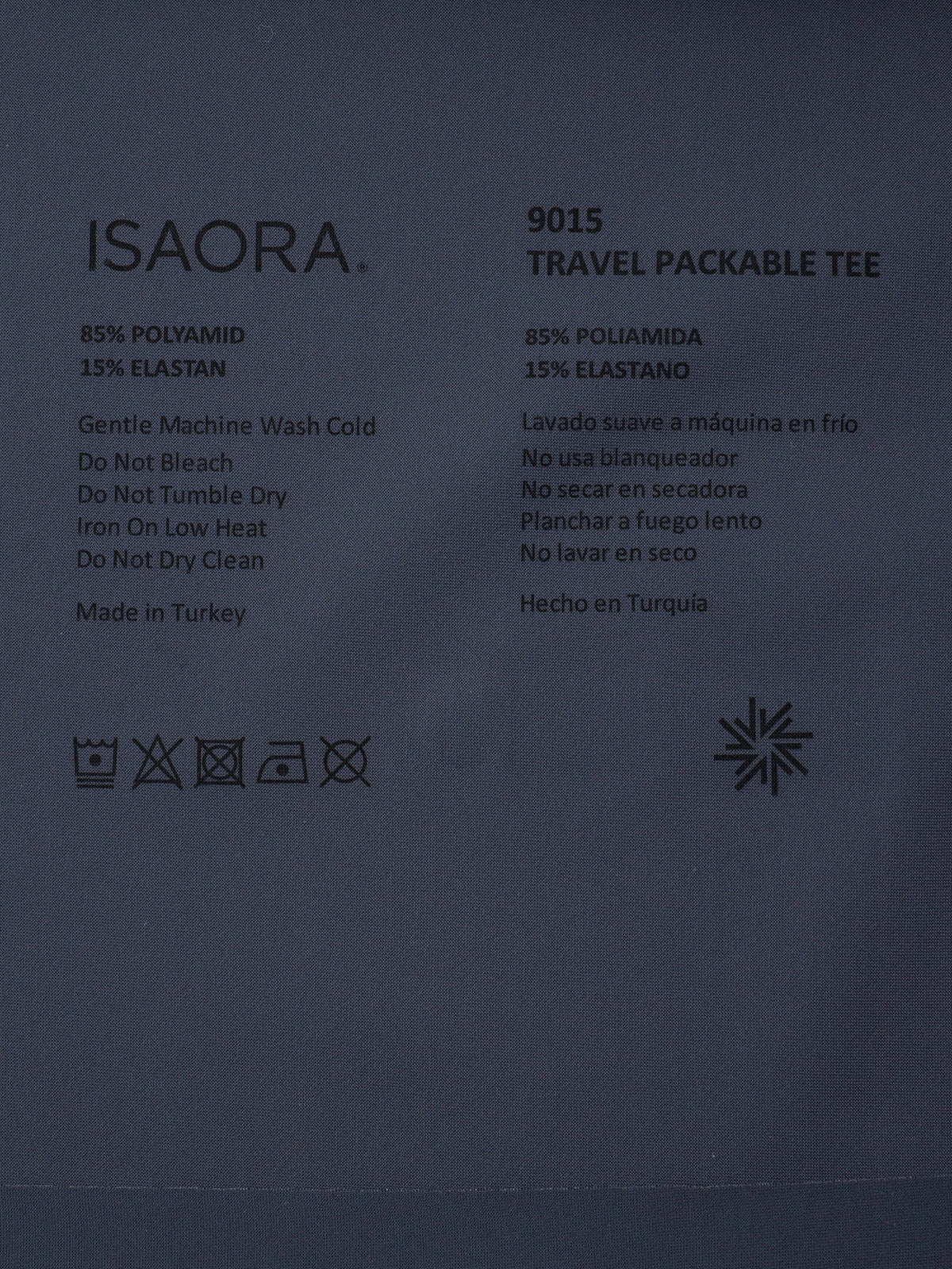 TRAVEL PACKABLE T-SHIRT
