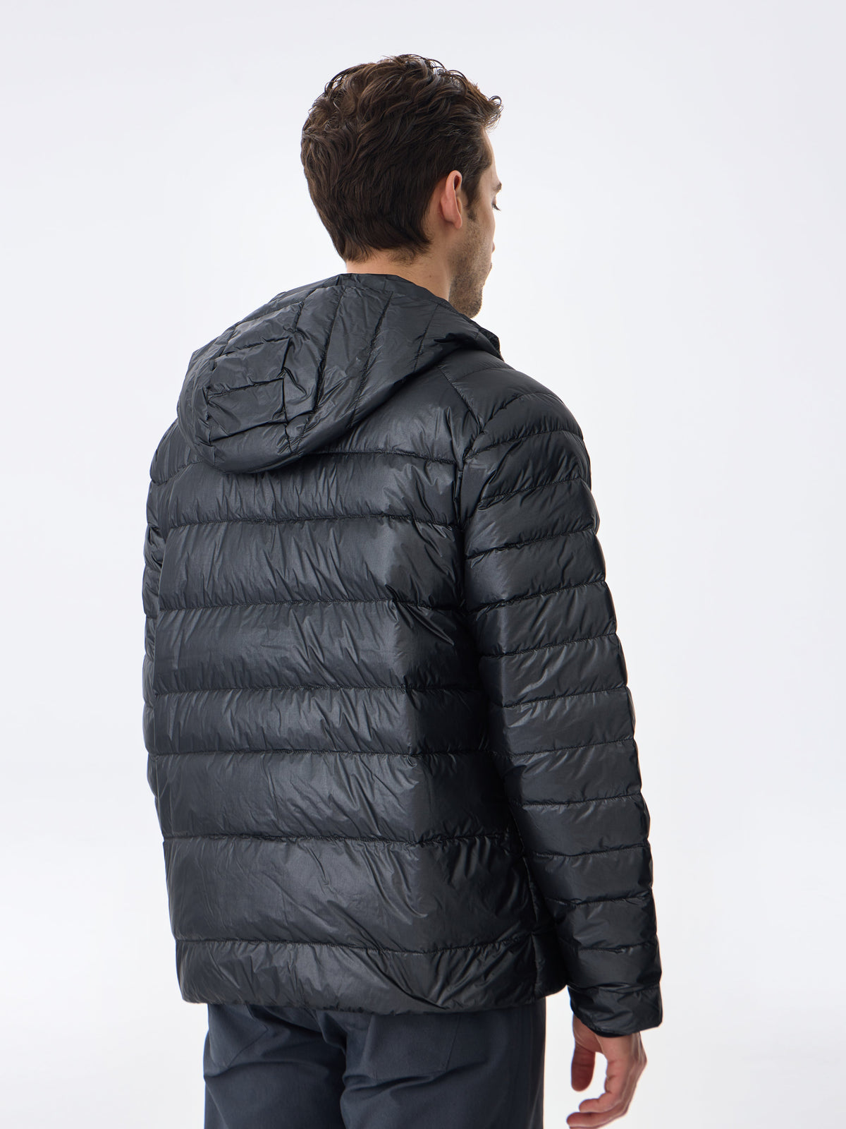 HOODED BOLD DAUNENJACKE