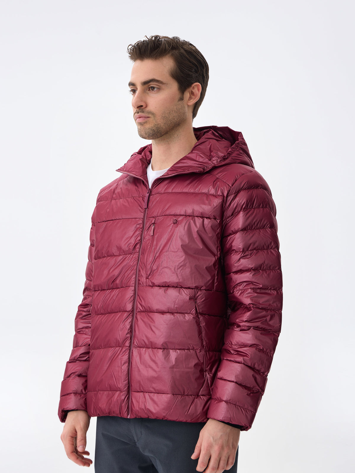 HOODED BOLD DAUNENJACKE