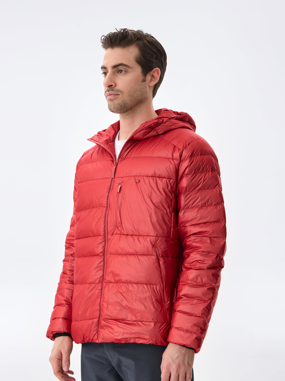 HOODED BOLD DAUNENJACKE