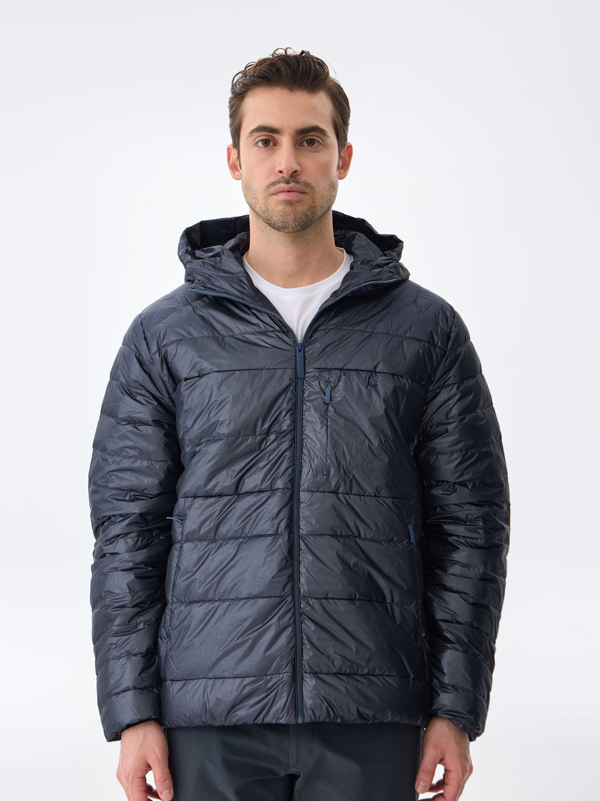 HOODED BOLD DAUNENJACKE