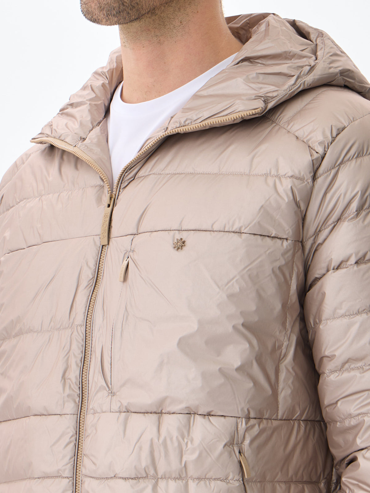 HOODED BOLD DAUNENJACKE