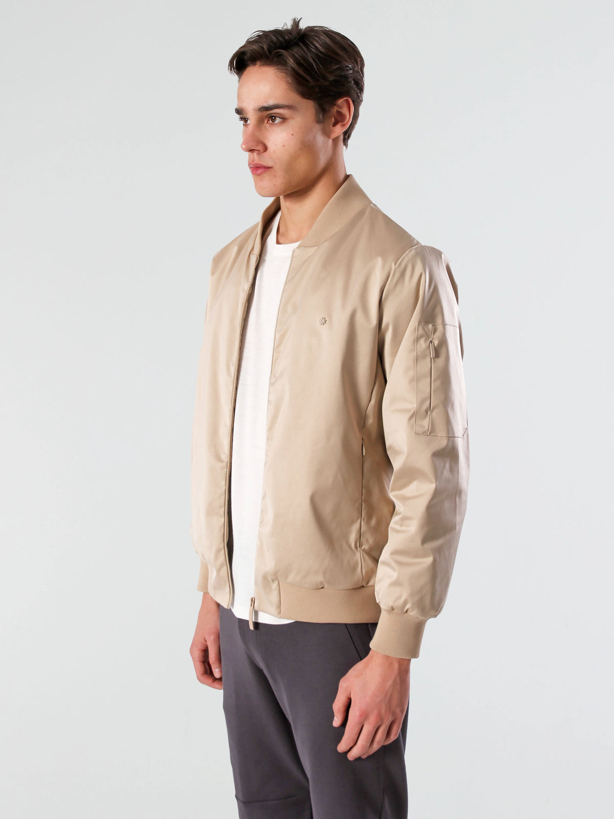 SATIN BOMBERJACKE
