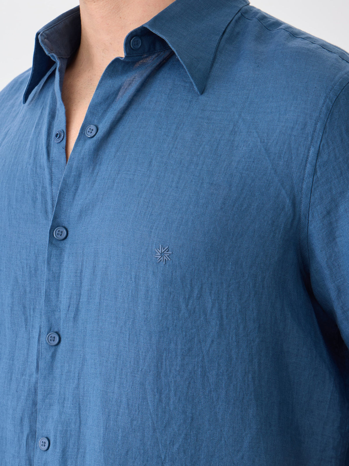 THE LINEN HEMD 3/4