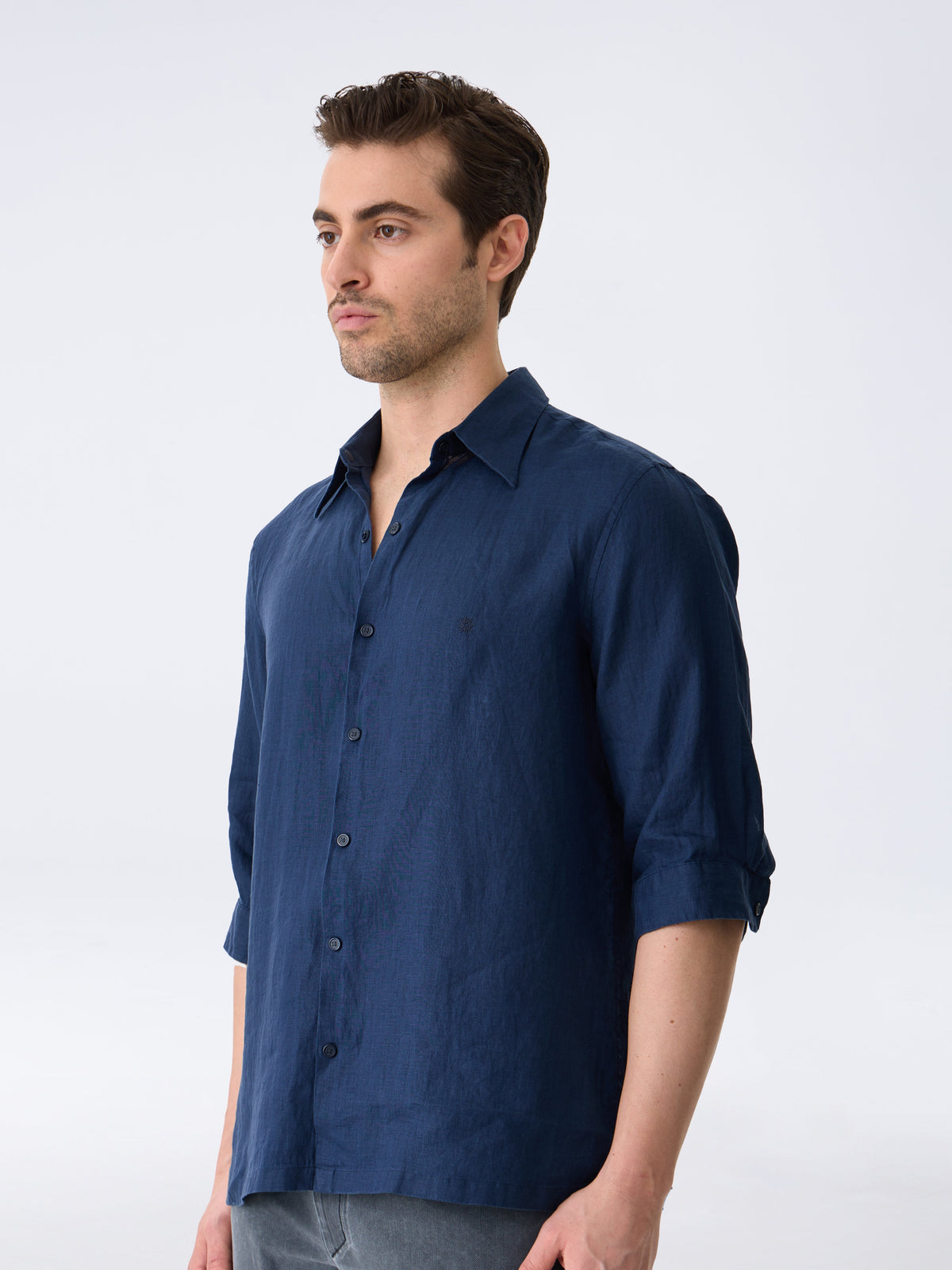 THE LINEN HEMD 3/4