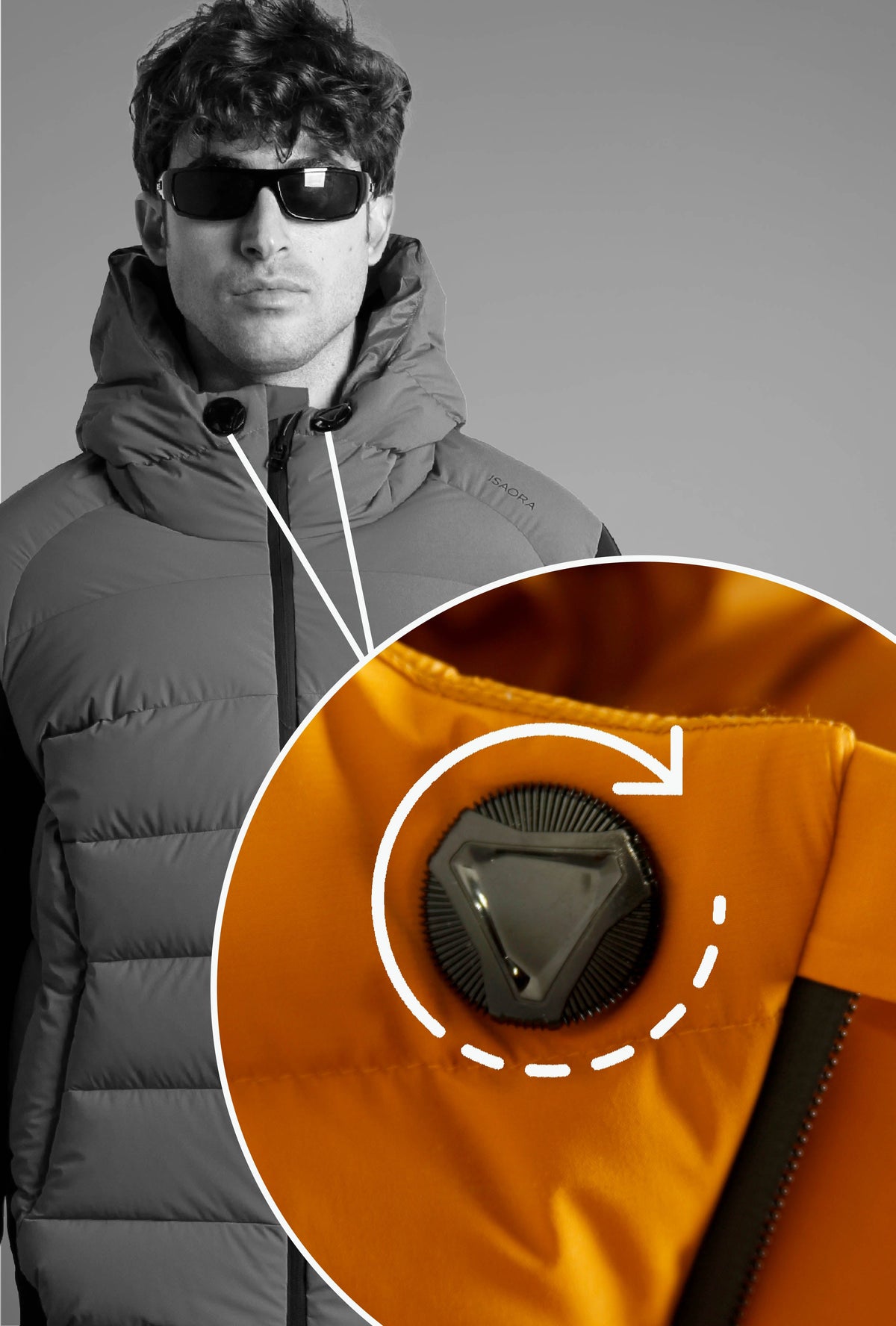 HYBRIT DAUNENJACKE