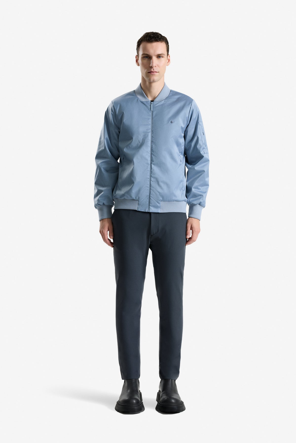 SATIN BOMBERJACKE