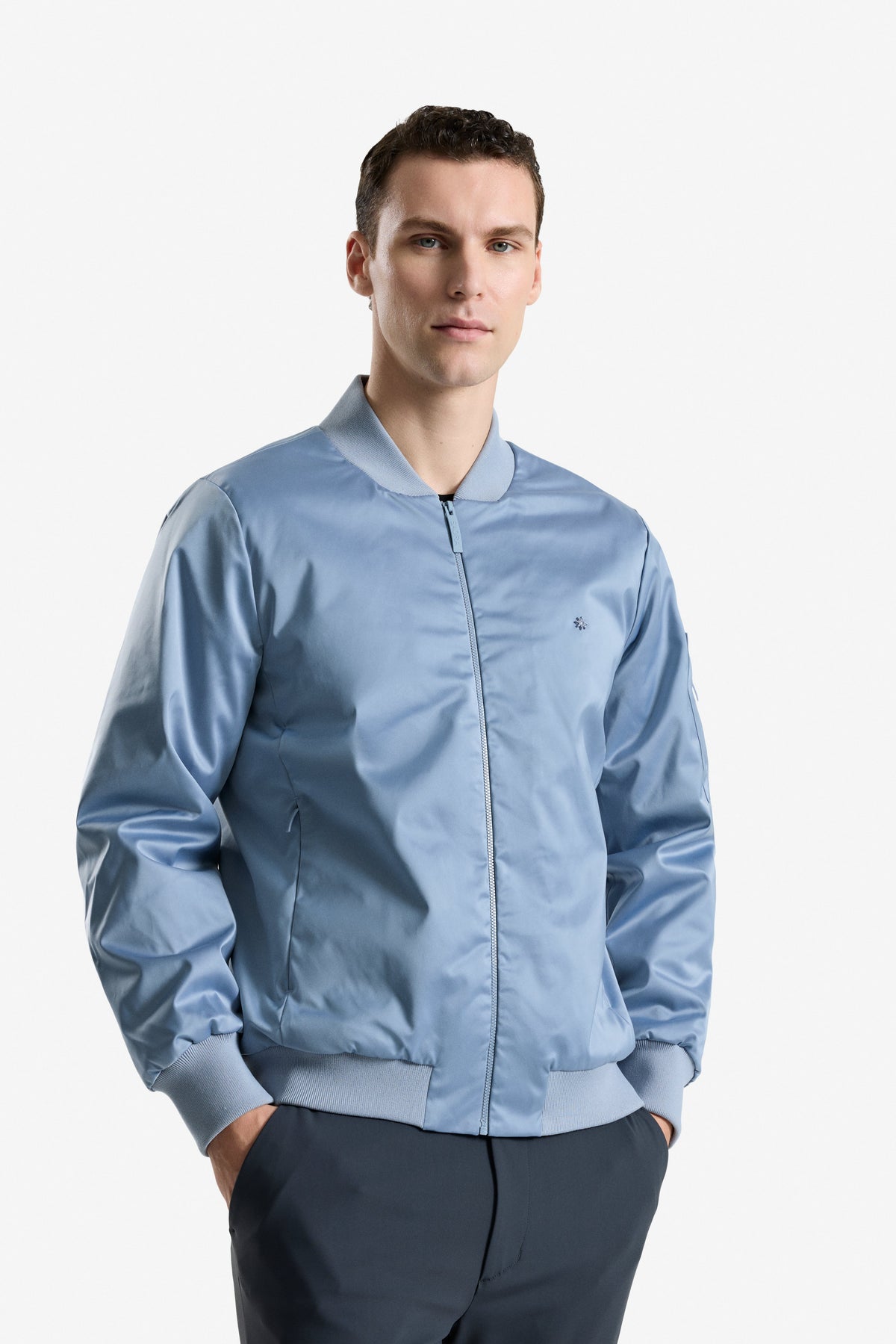 SATIN BOMBERJACKE