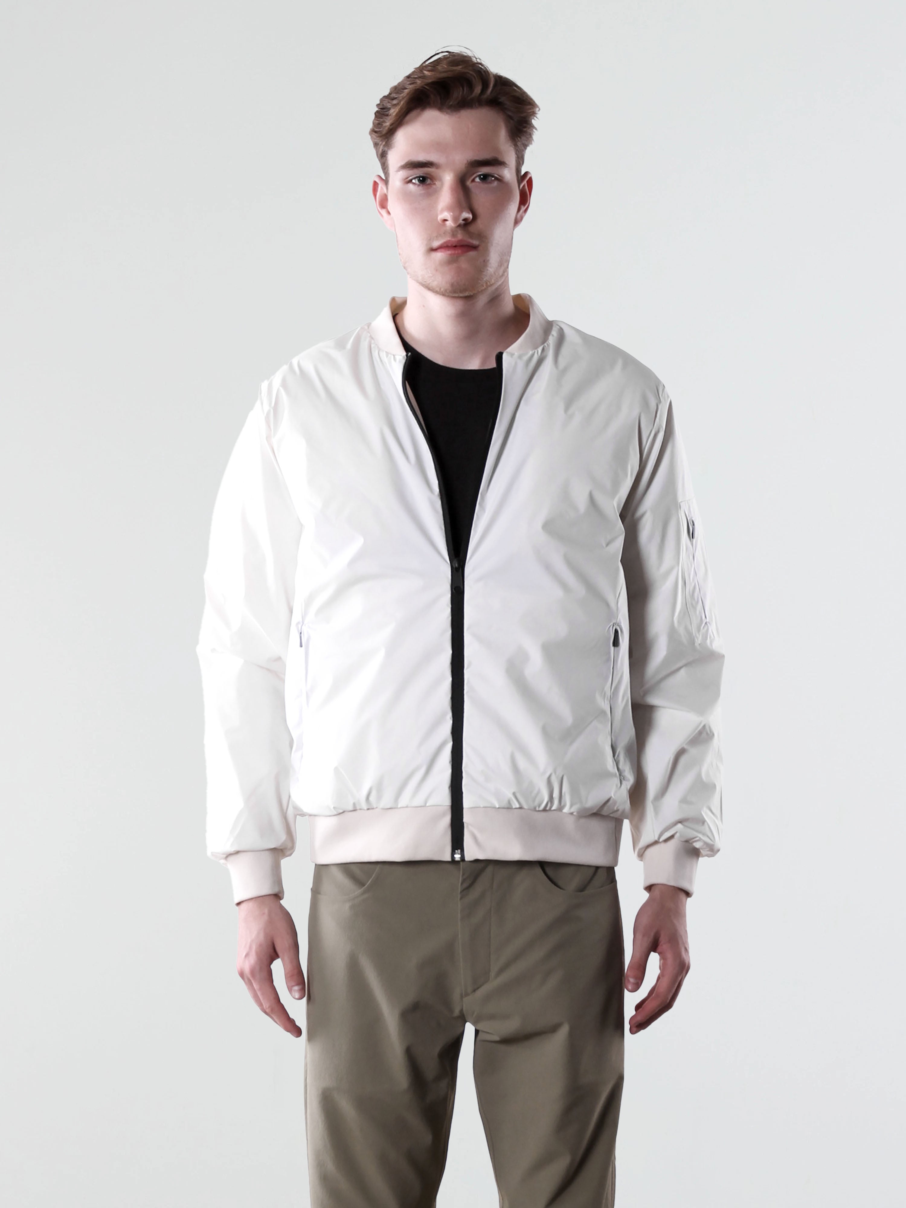 ISAORA Down Bomber Jacket - Men's Reversible Down Jacket | 800FP ISAORA Down Bomber Jacket - Men's Reversible Down Jacket | 800FP