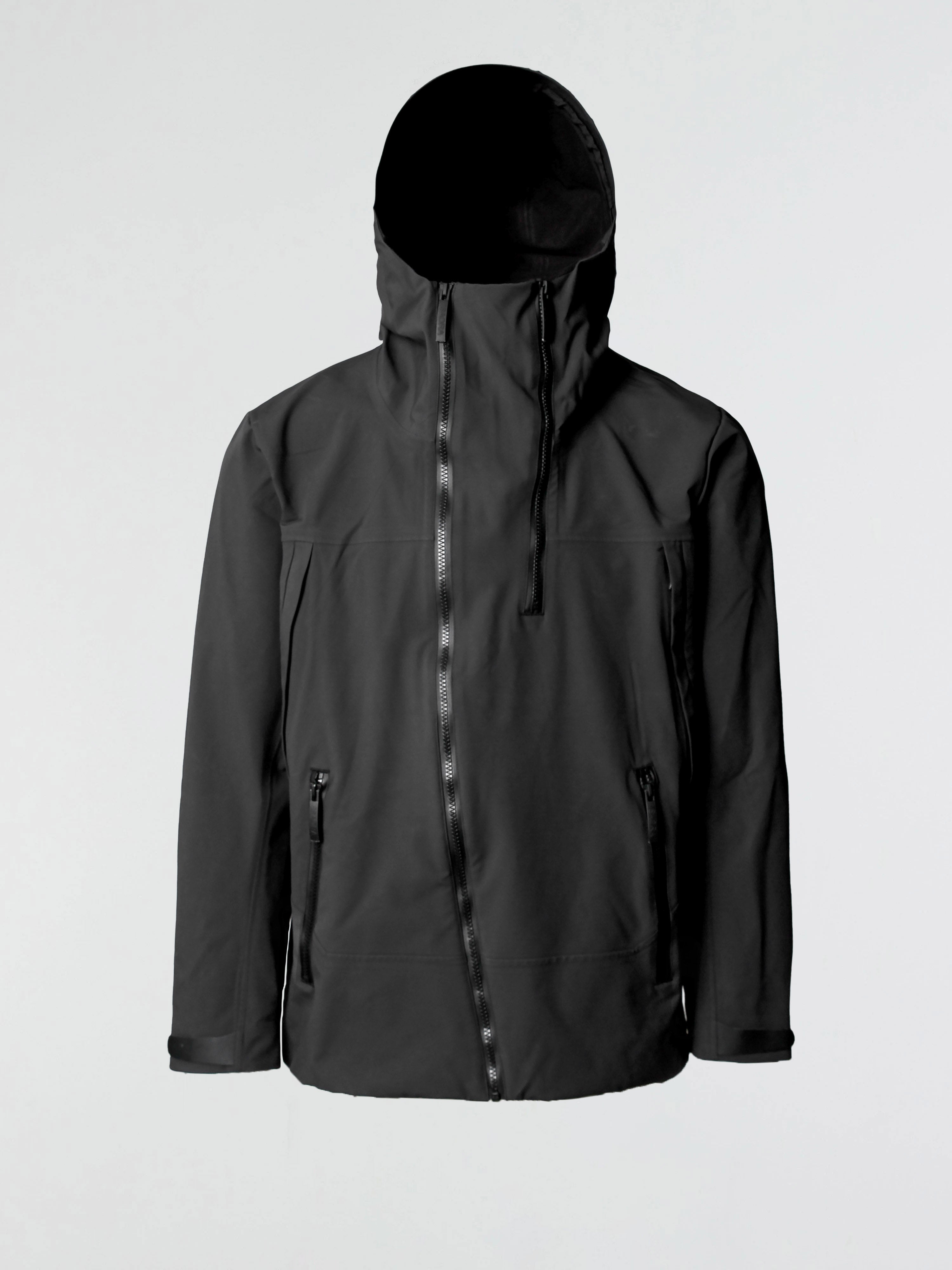 ISAORA Asym Jacket - Men's Waterproof Technical Jacket | Ergonomic