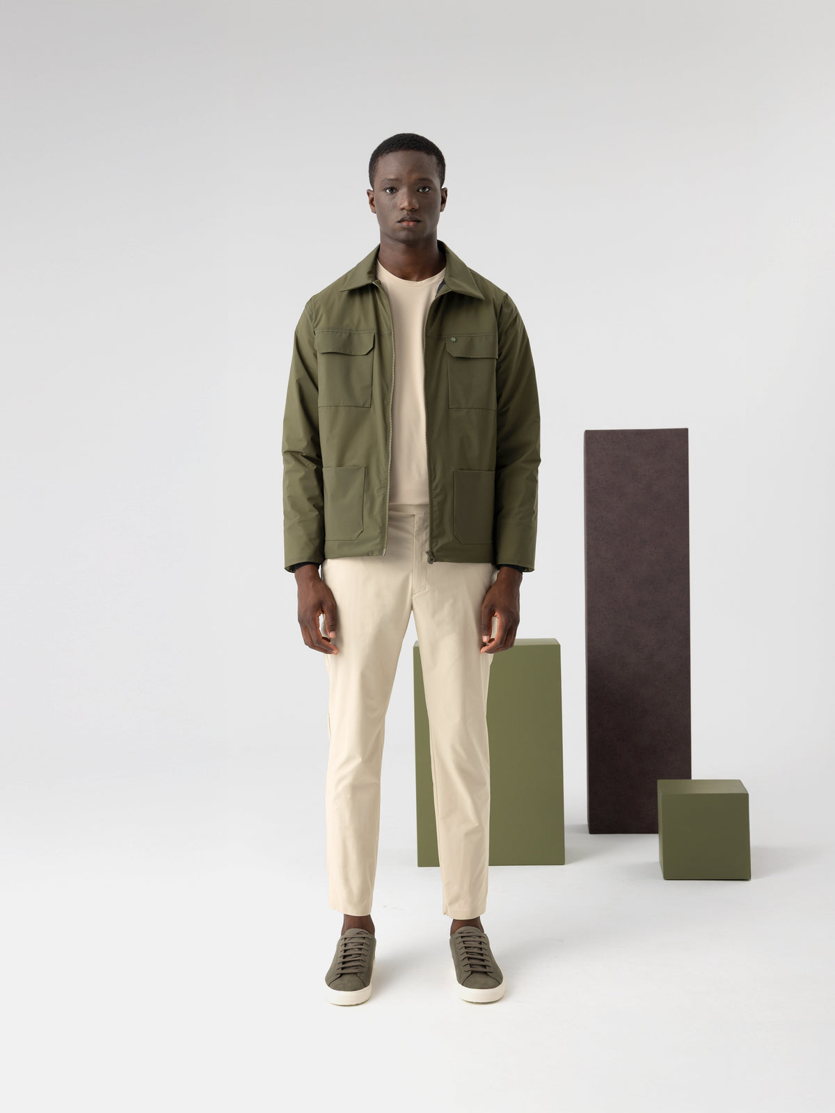 ISAORA Ultra Lightweight Jacket - Men's Packable Jacket | 4-Way Stretch ...