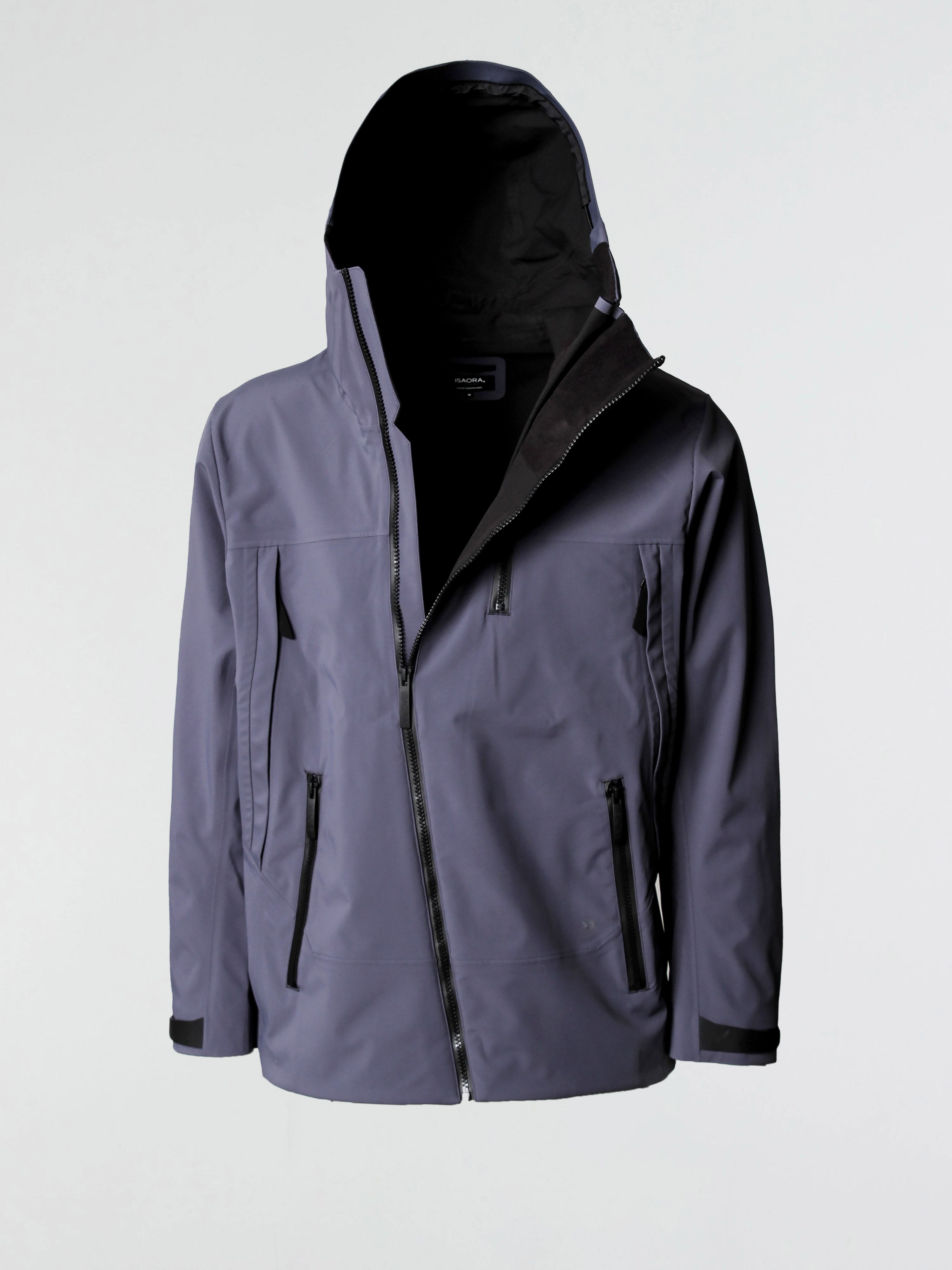 ISAORA Asym Jacket - Men's Waterproof Technical Jacket | Ergonomic