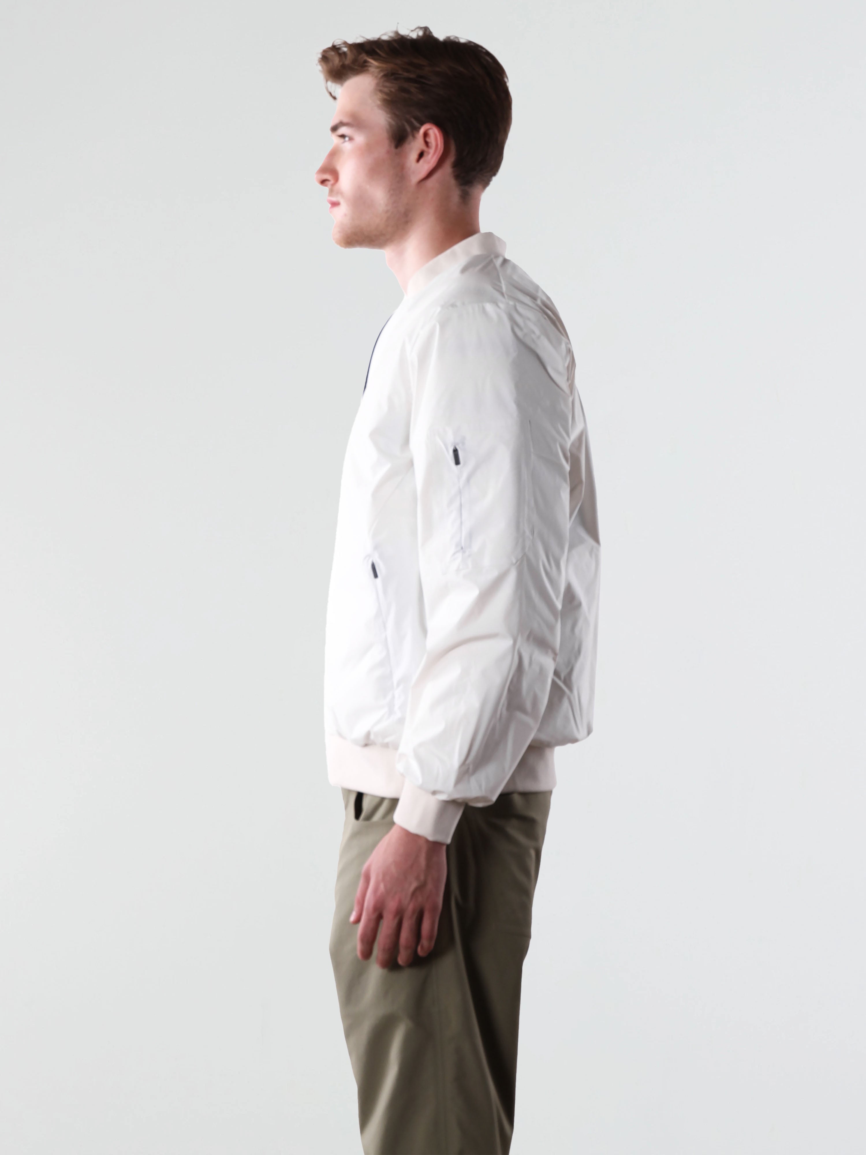 ISAORA Down Bomber Jacket - Men's Reversible Down Jacket | 800FP