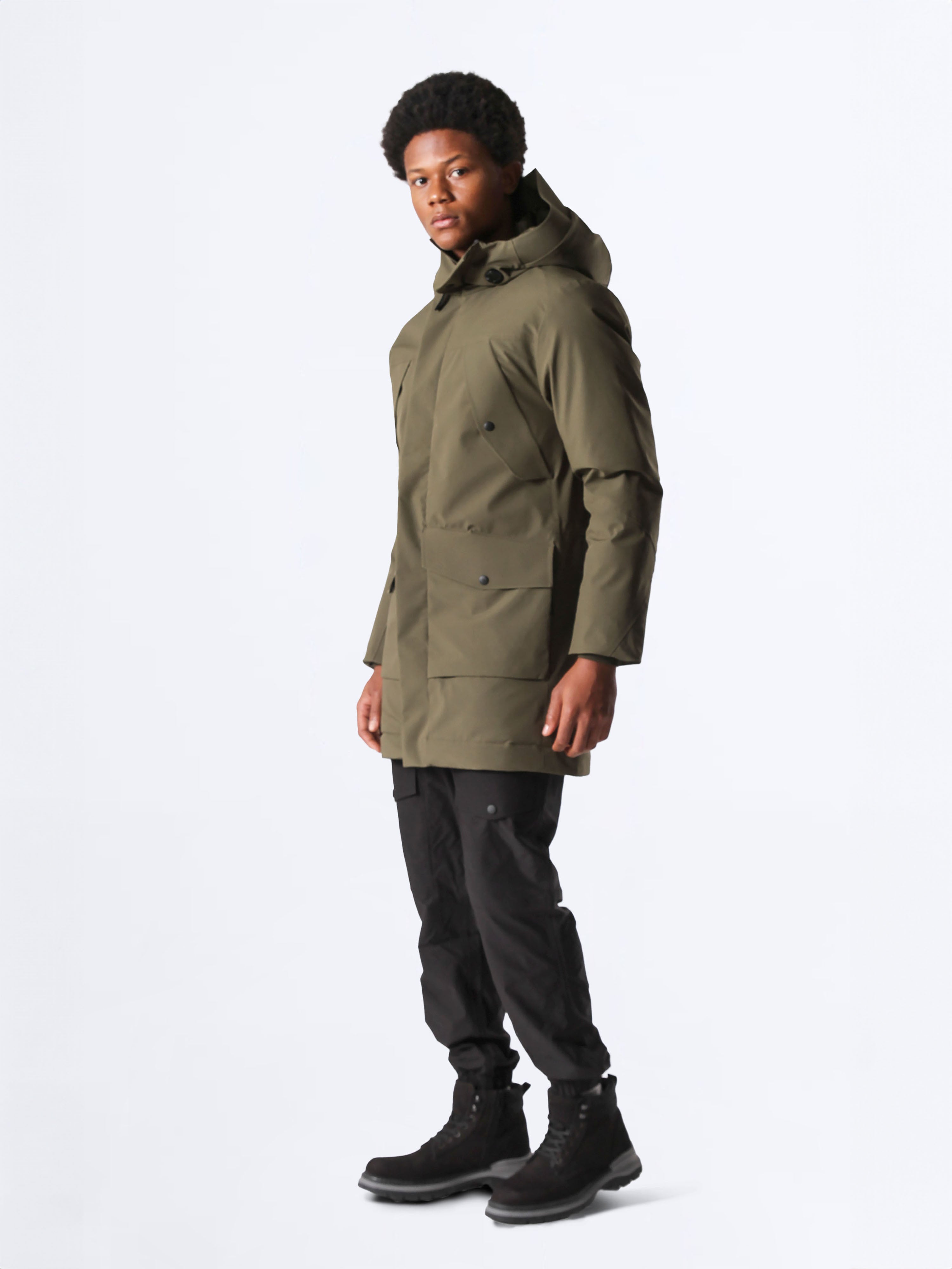 ISAORA Down Storm Parka - Men's Waterproof Down Jacket | -30°C