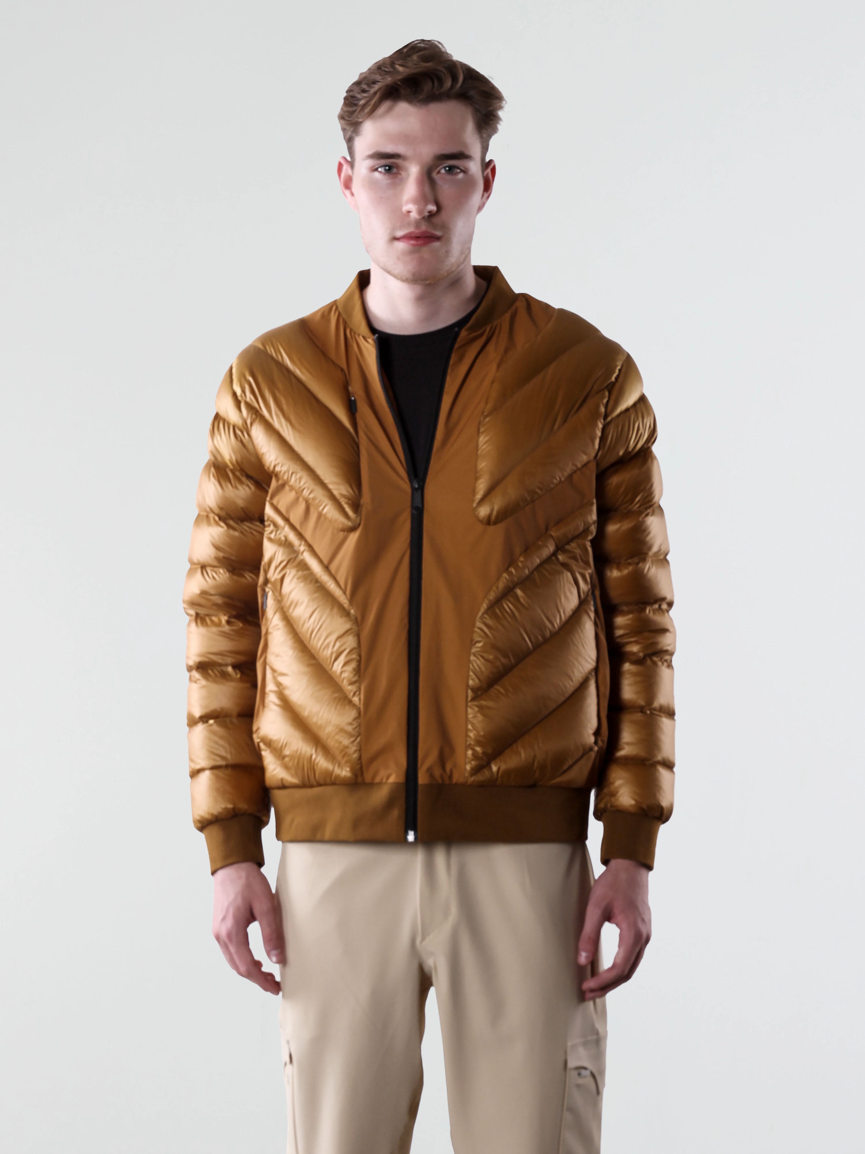 ISAORA Down Bomber Jacket - Men's Reversible Down Jacket | 800FP