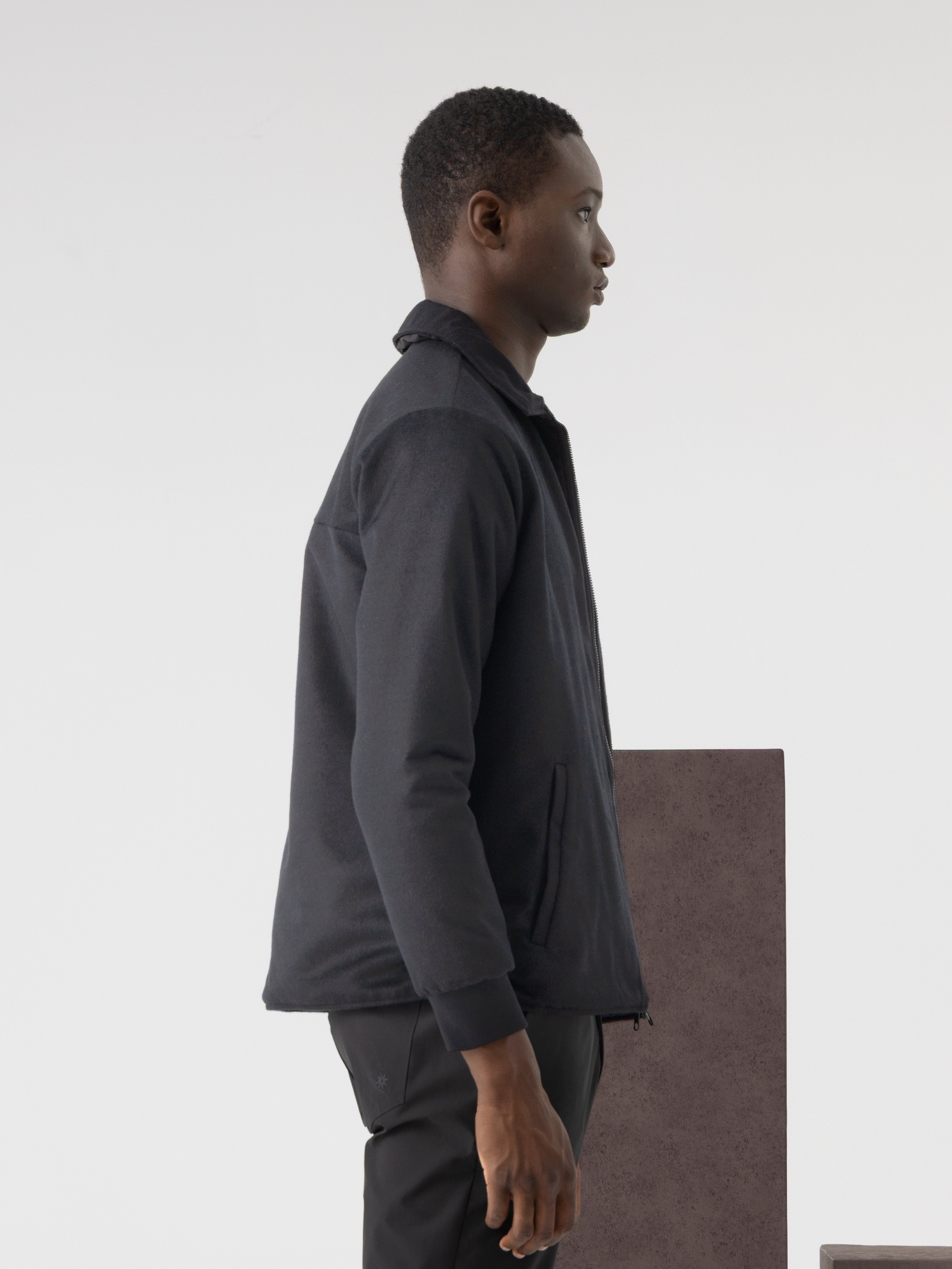 ISAORA Reversible Jacket - Men's 2-in-1 Alpaca Jacket | Water