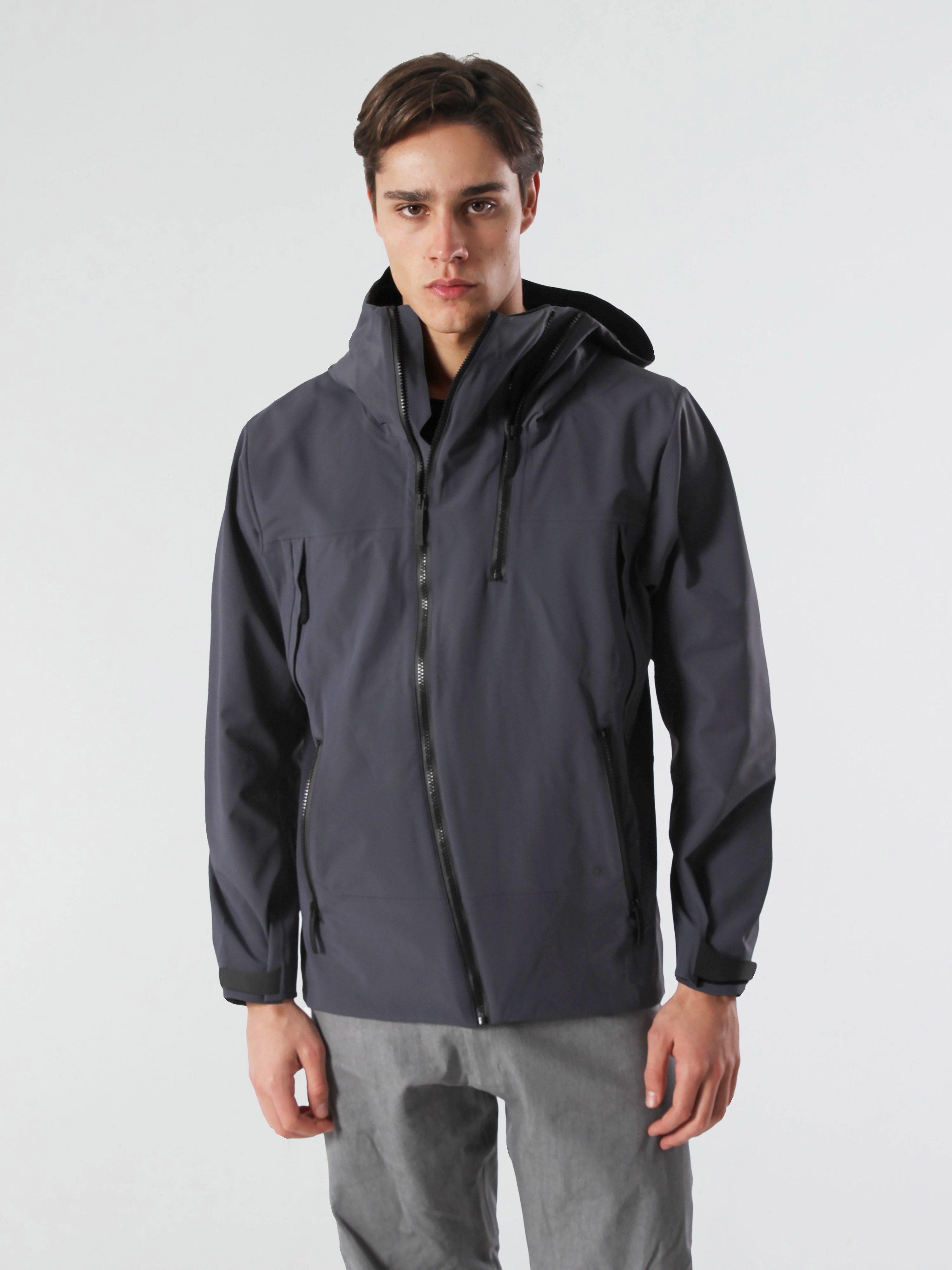 ISAORA Asym Jacket - Men's Waterproof Technical Jacket | Ergonomic ISAORA Asym Jacket - Men's Waterproof Technical Jacket | Ergonomic