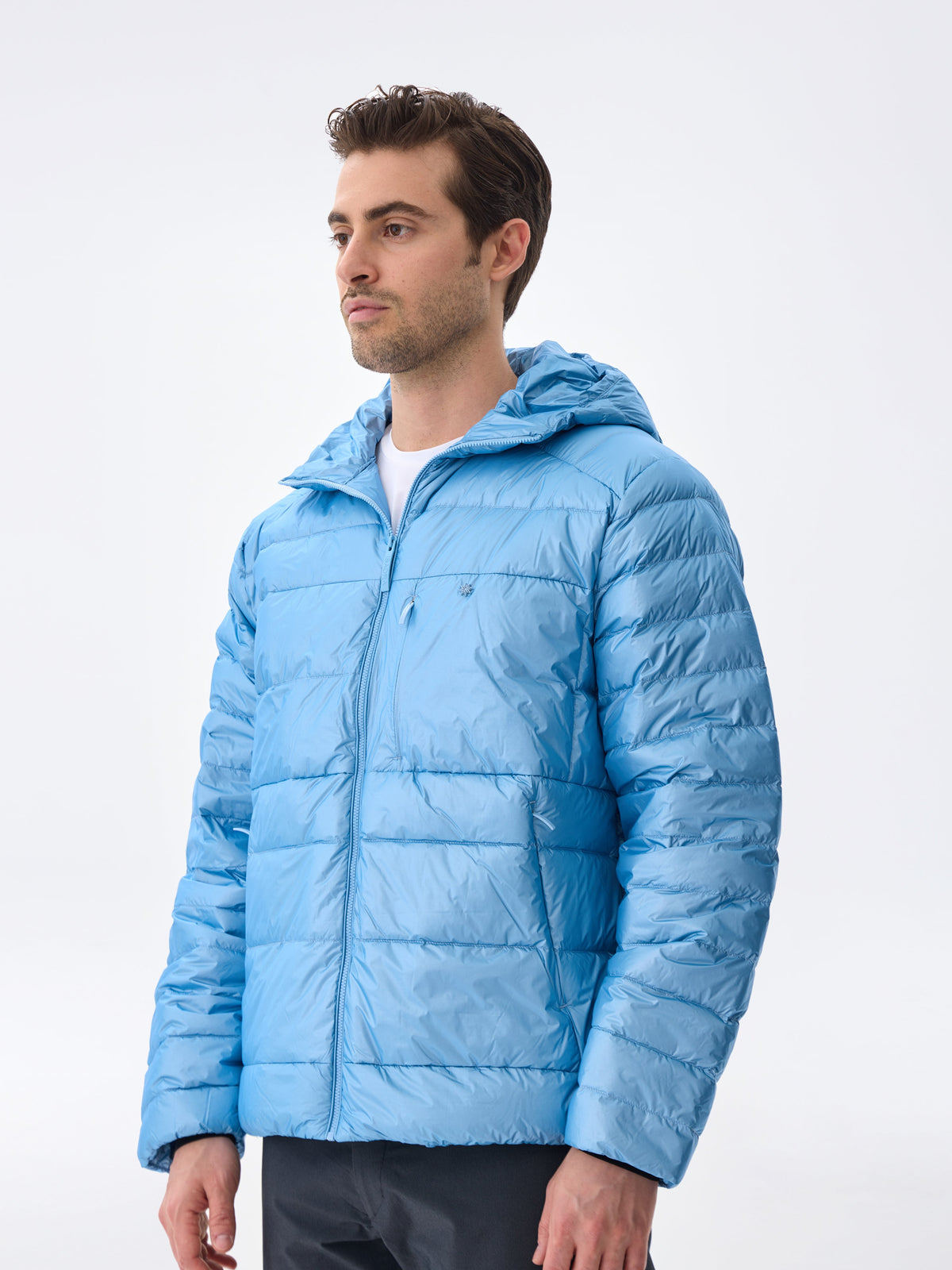 HOODED BOLD DAUNENJACKE