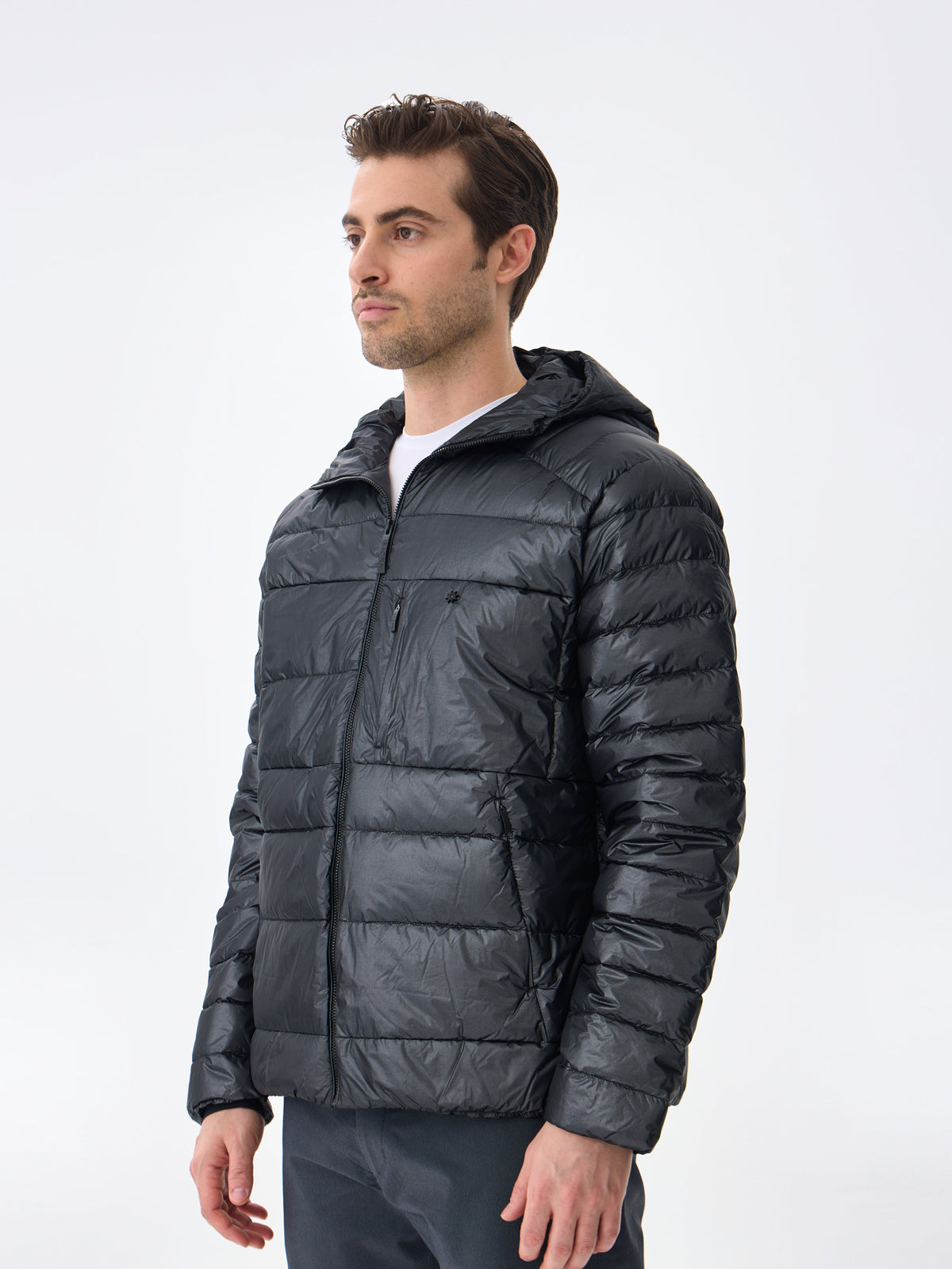 HOODED BOLD DAUNENJACKE