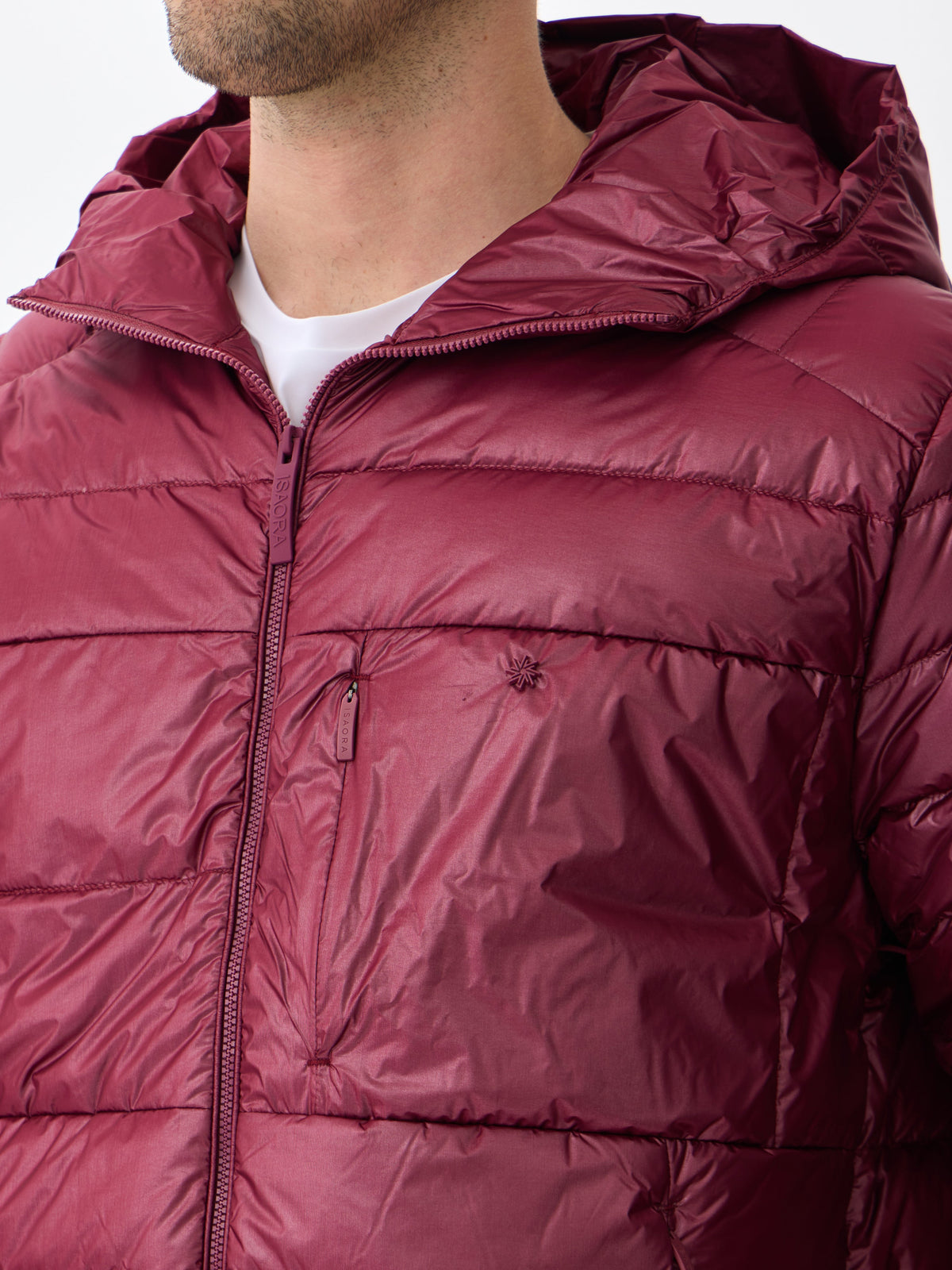 HOODED BOLD DAUNENJACKE