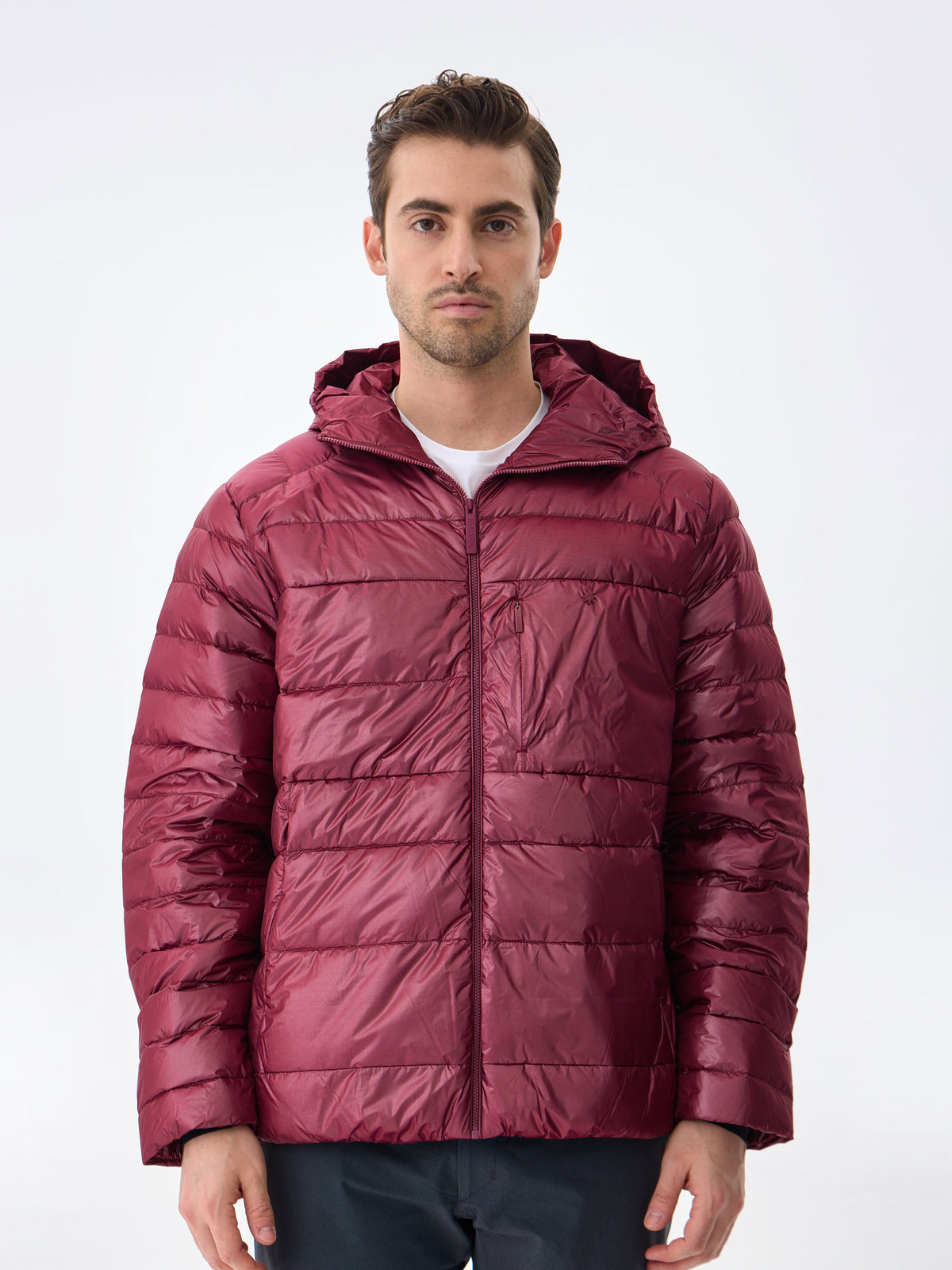 HOODED BOLD DAUNENJACKE
