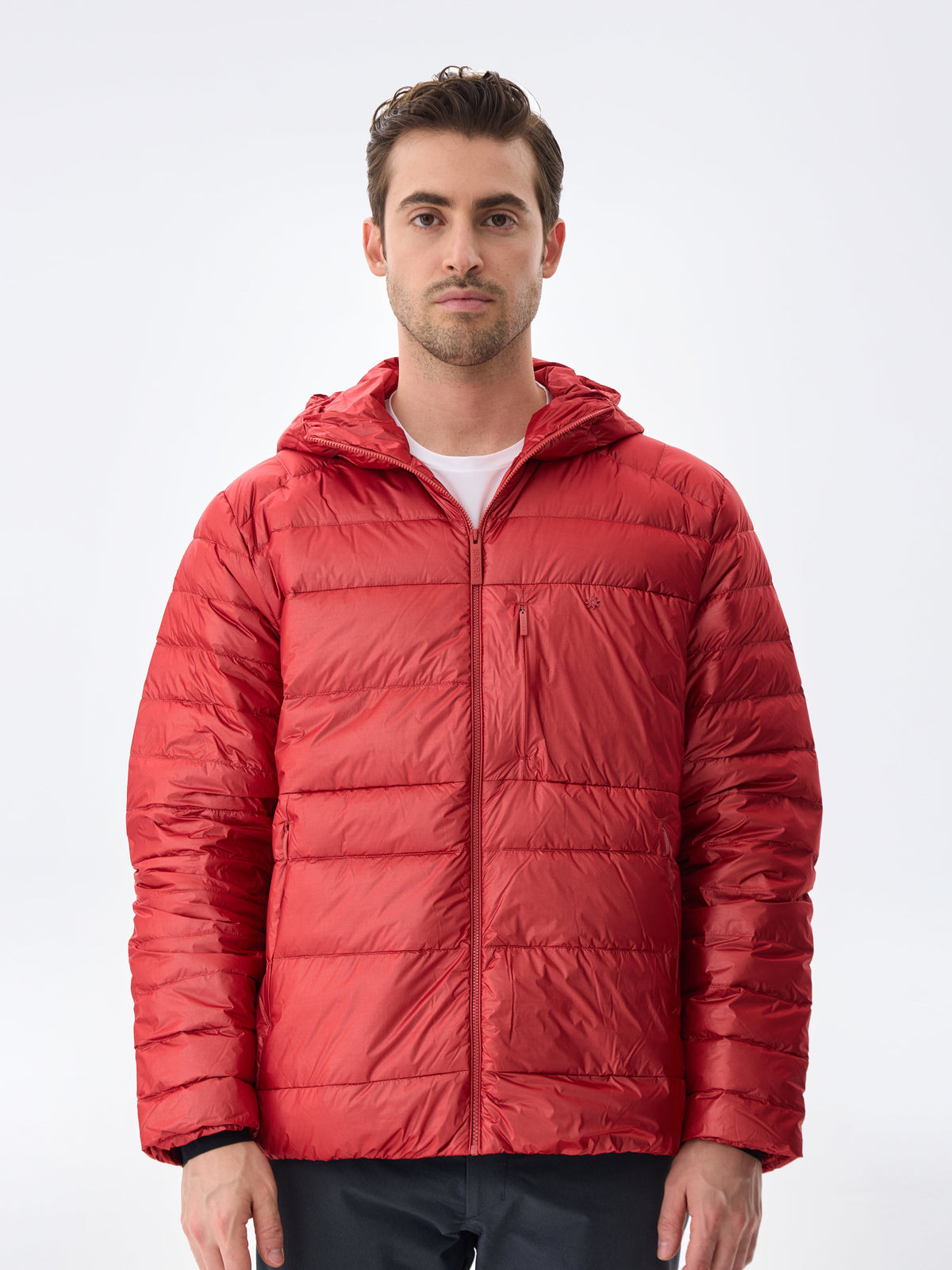 HOODED BOLD DAUNENJACKE