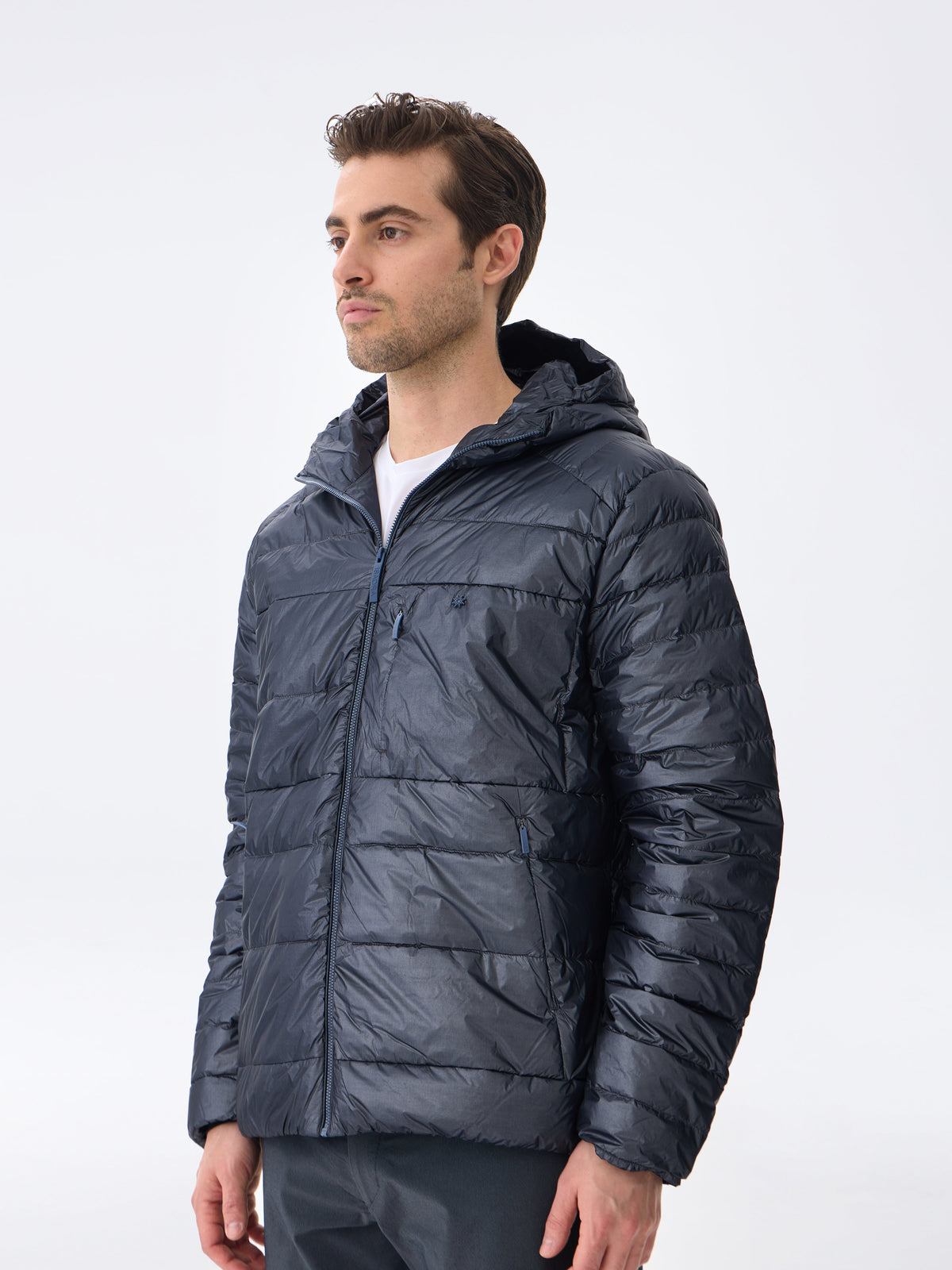 HOODED BOLD DAUNENJACKE