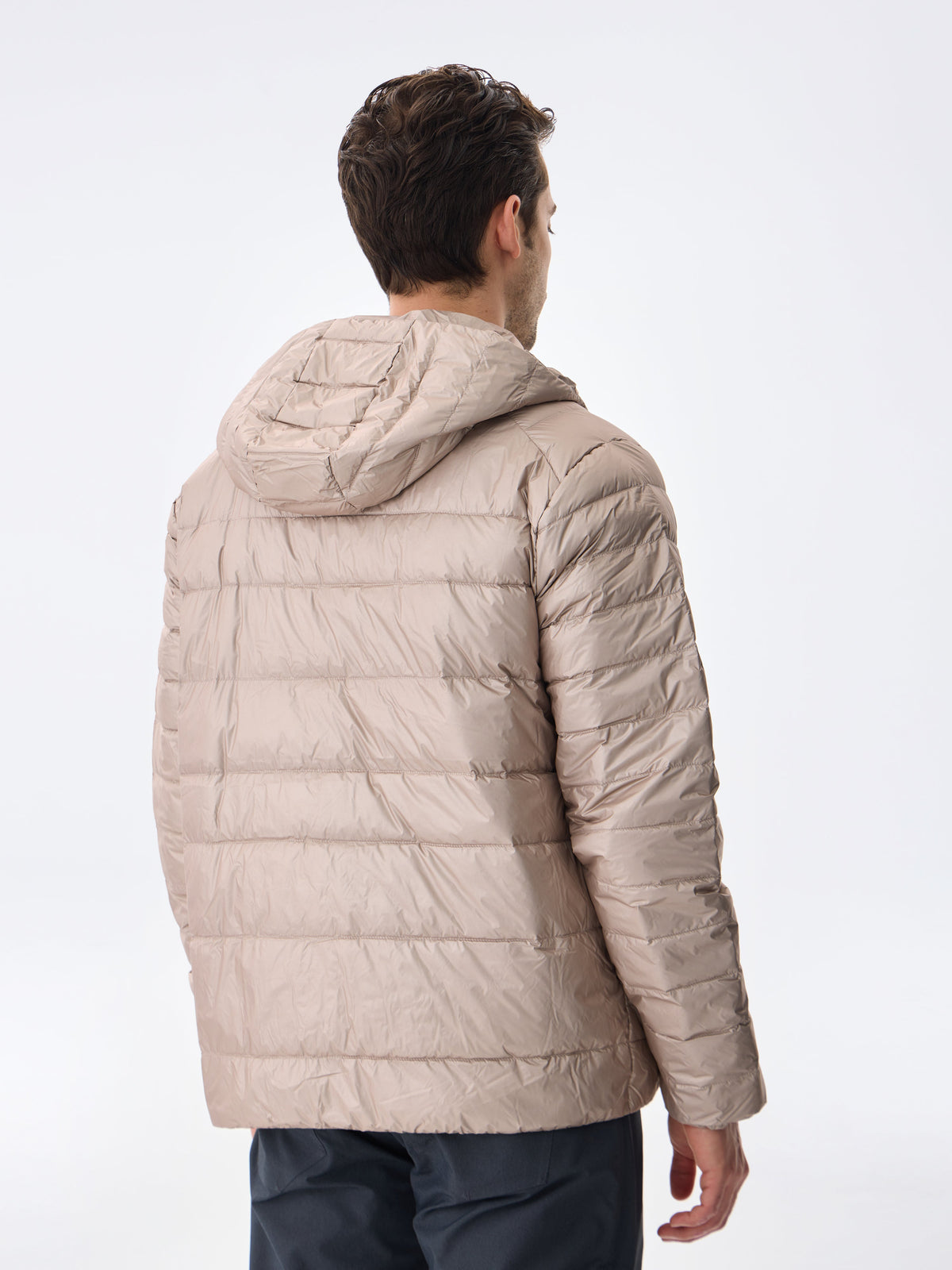 HOODED BOLD DAUNENJACKE