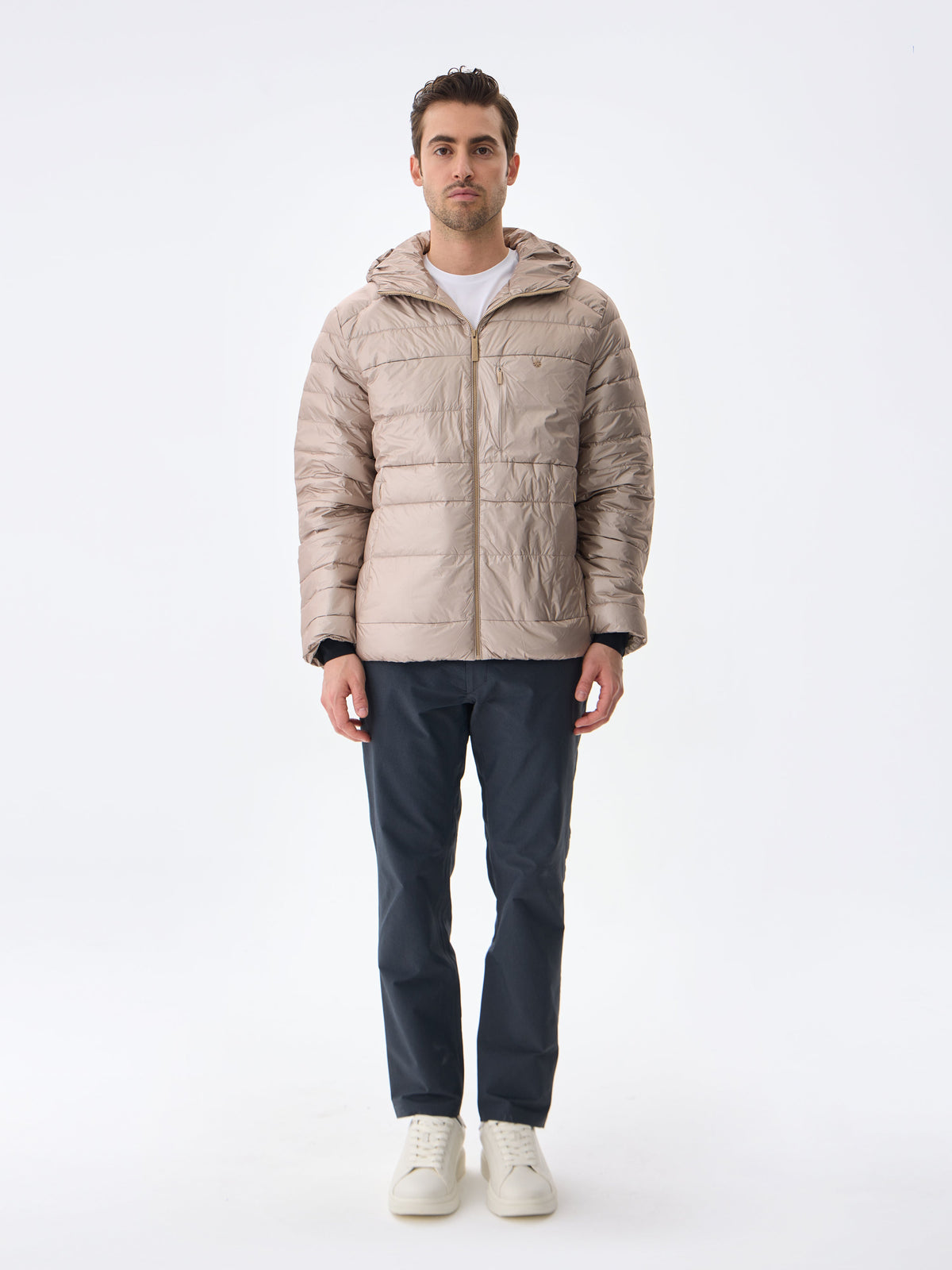 HOODED BOLD DAUNENJACKE