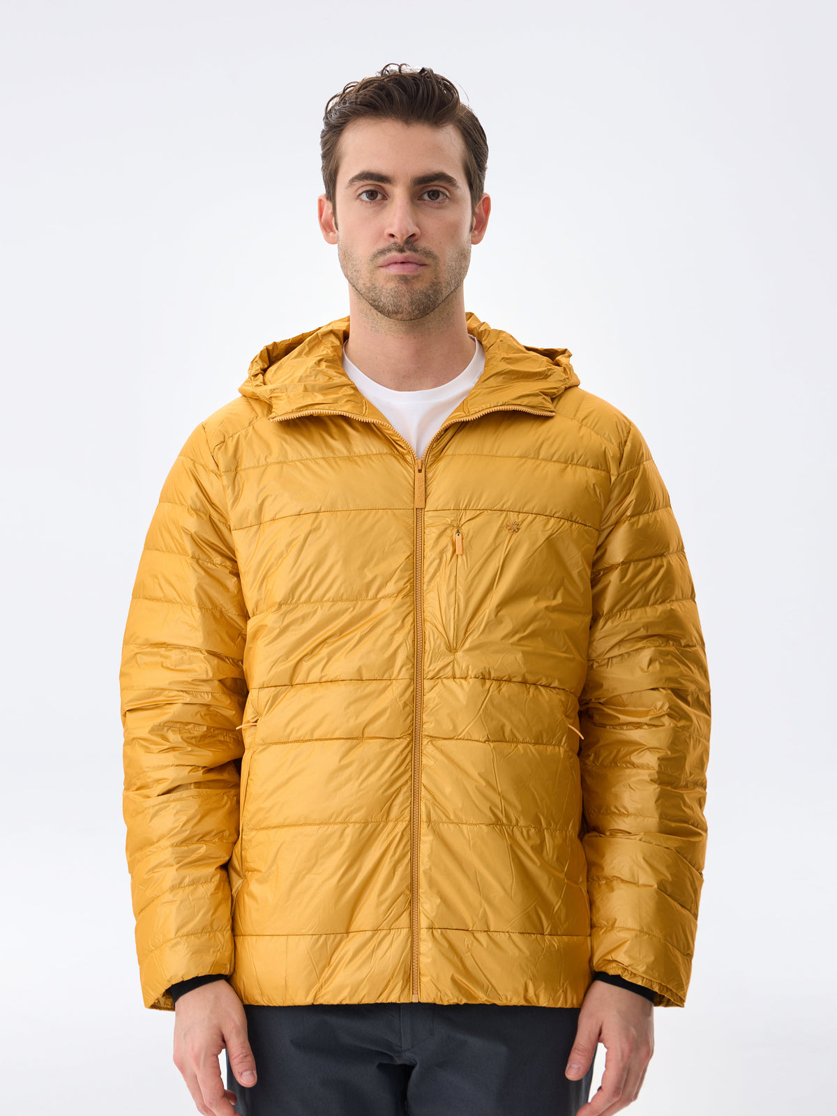 HOODED BOLD DAUNENJACKE
