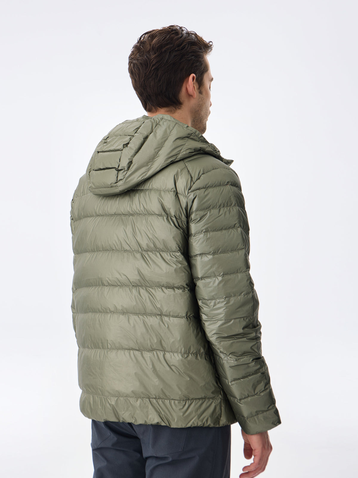 HOODED BOLD DAUNENJACKE