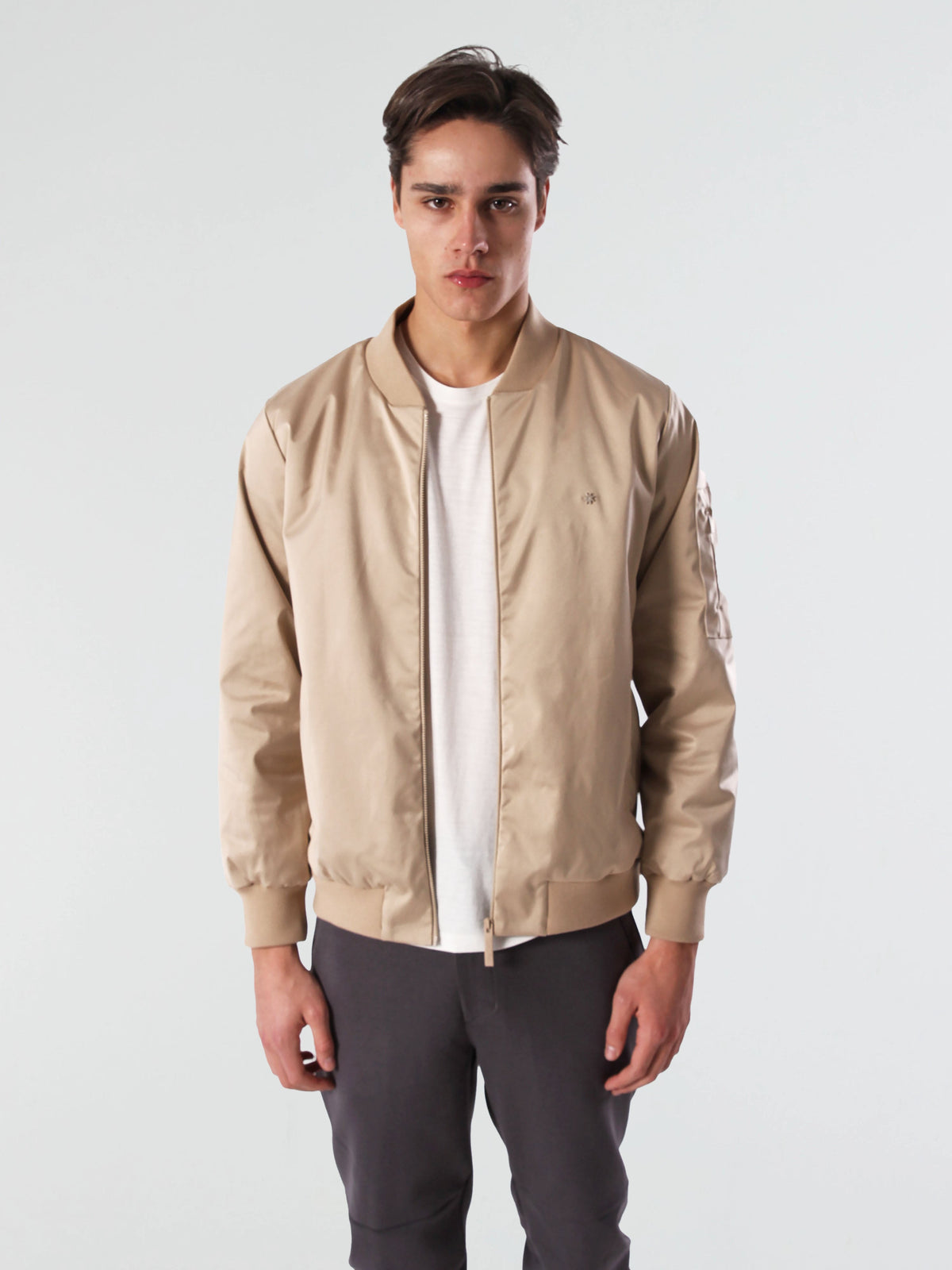 SATIN BOMBERJACKE