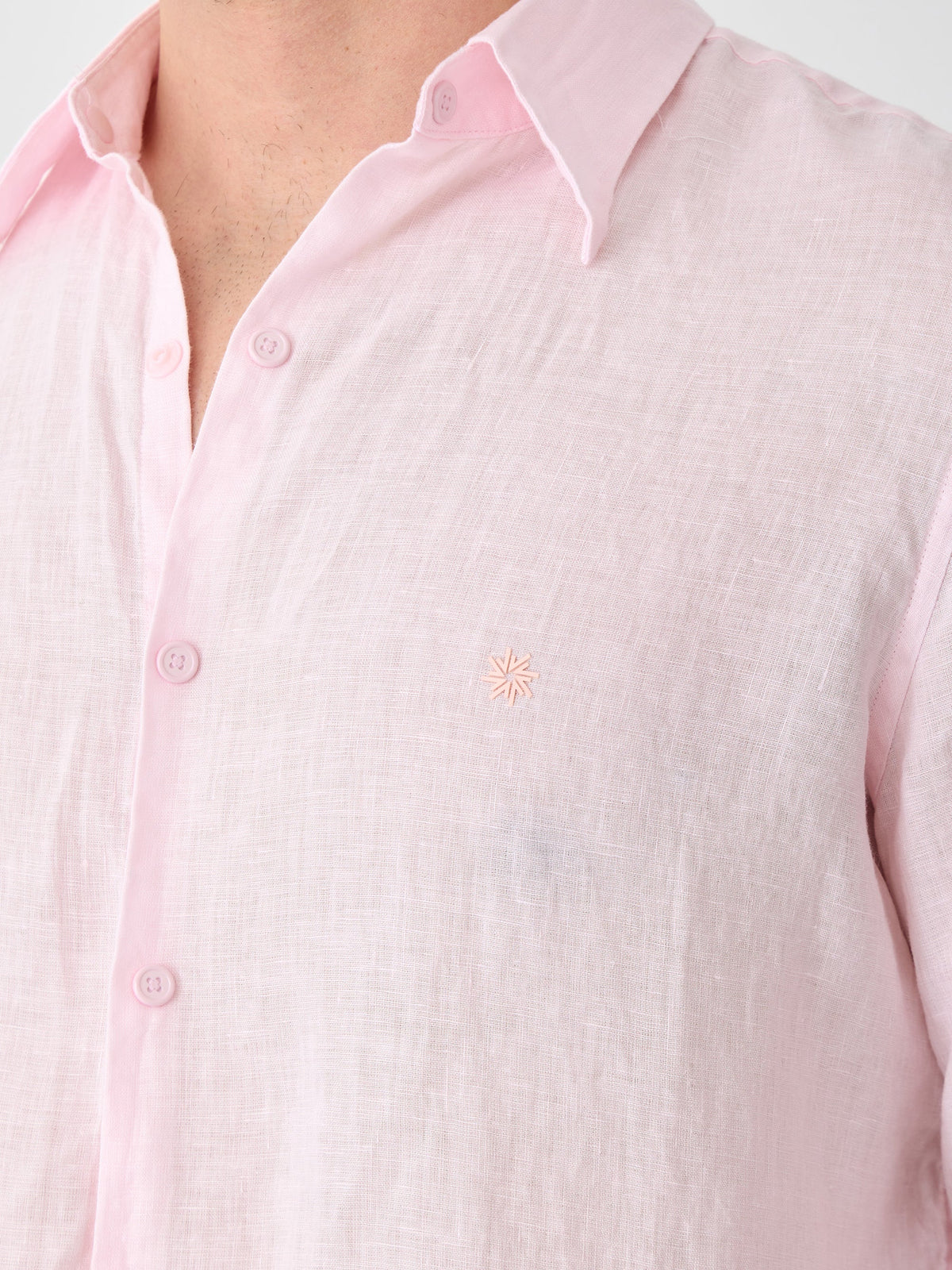 THE LINEN HEMD 3/4