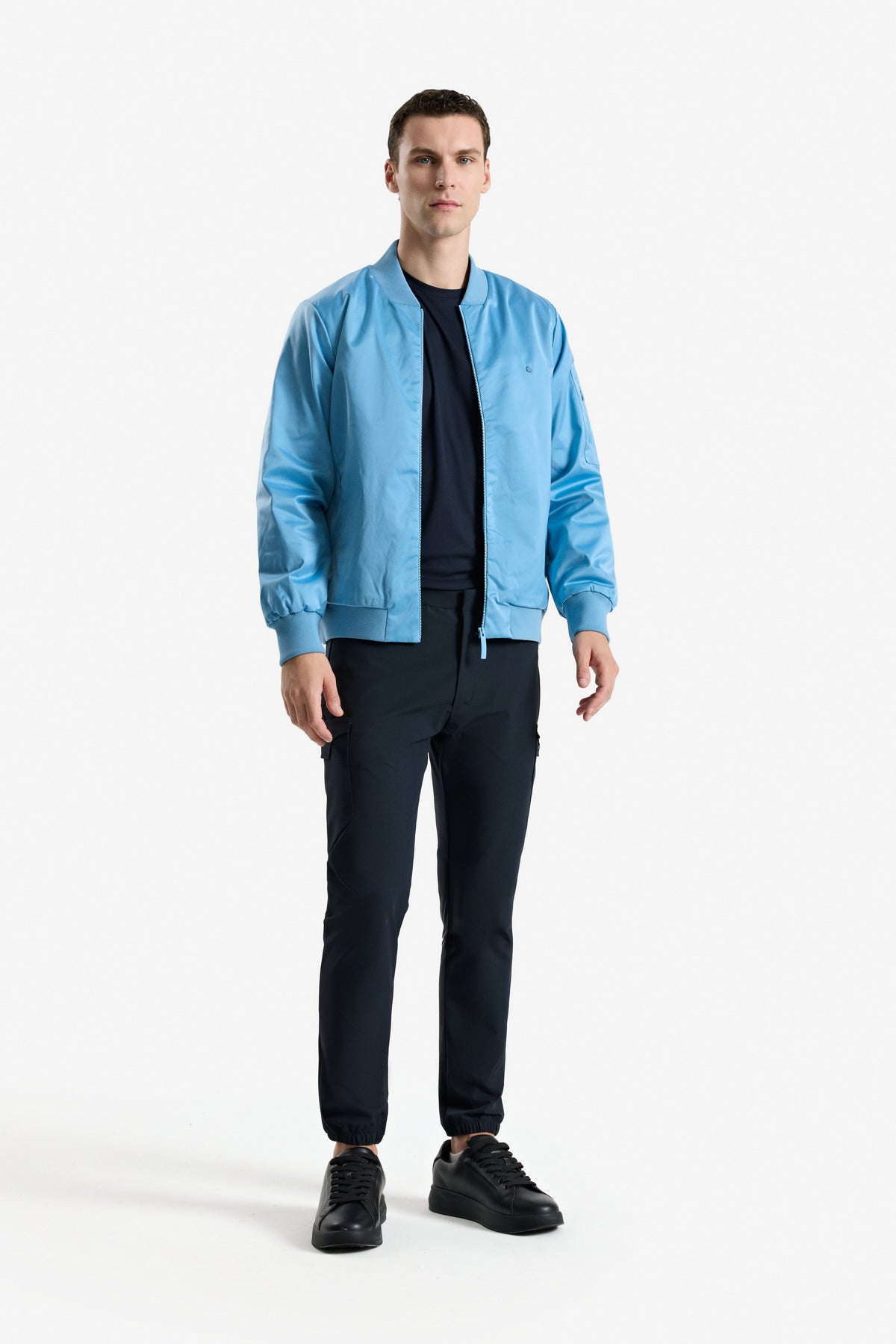 SATIN BOMBERJACKE