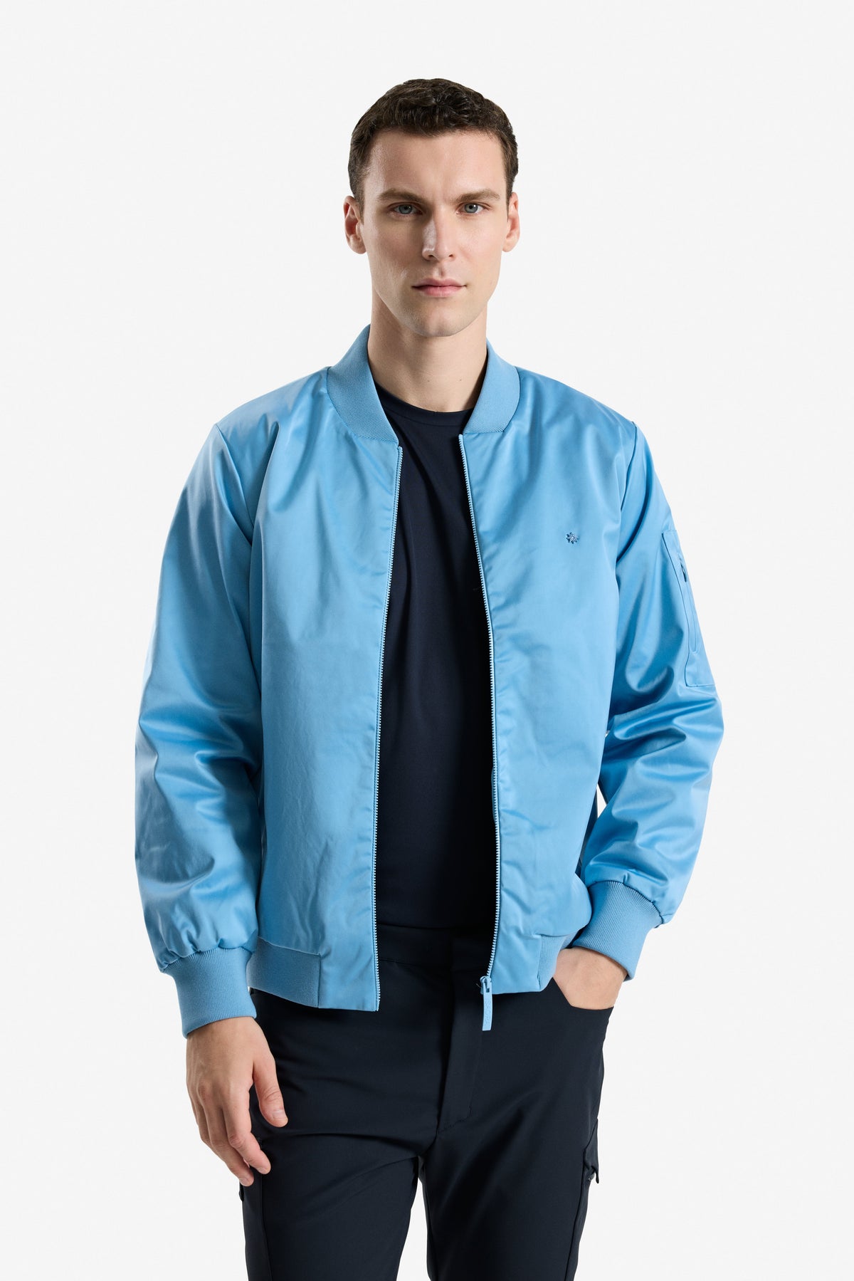 SATIN BOMBERJACKE
