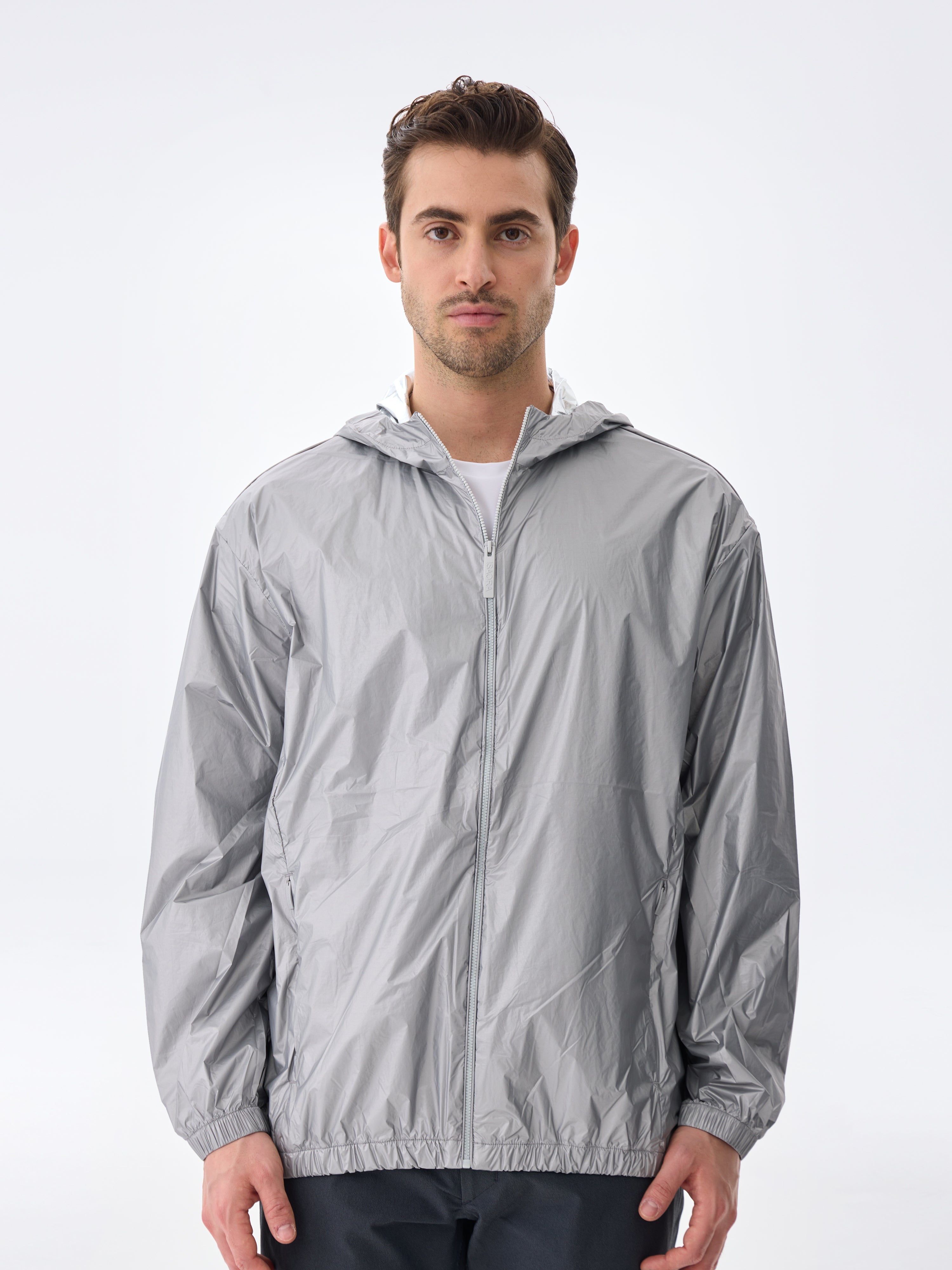 ISAORA Aluminum Rain Jacket - Men's Waterproof Packable Jacket